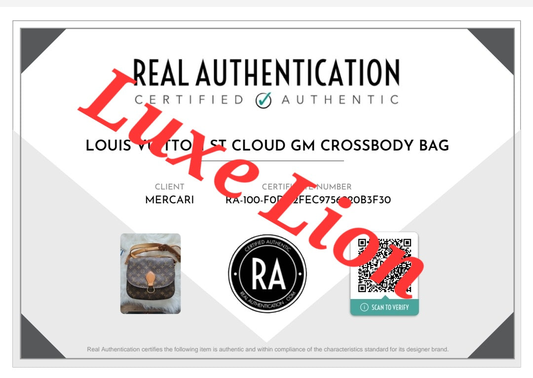 Louis Vuitton St. Cloud GM Crossbody Bag