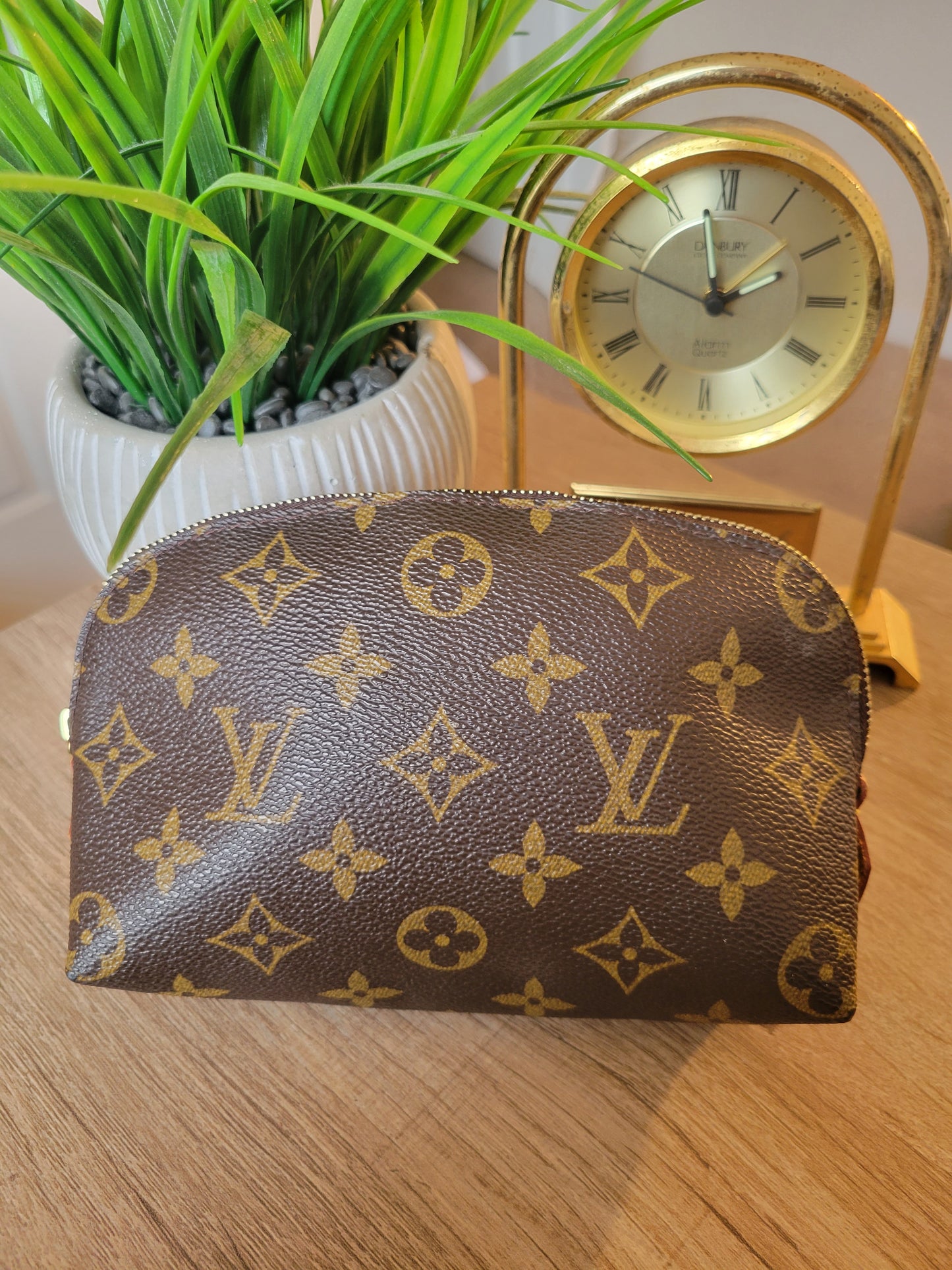 Louis Vuitton Monogram Pochette Cosmetic Bag Pouch
