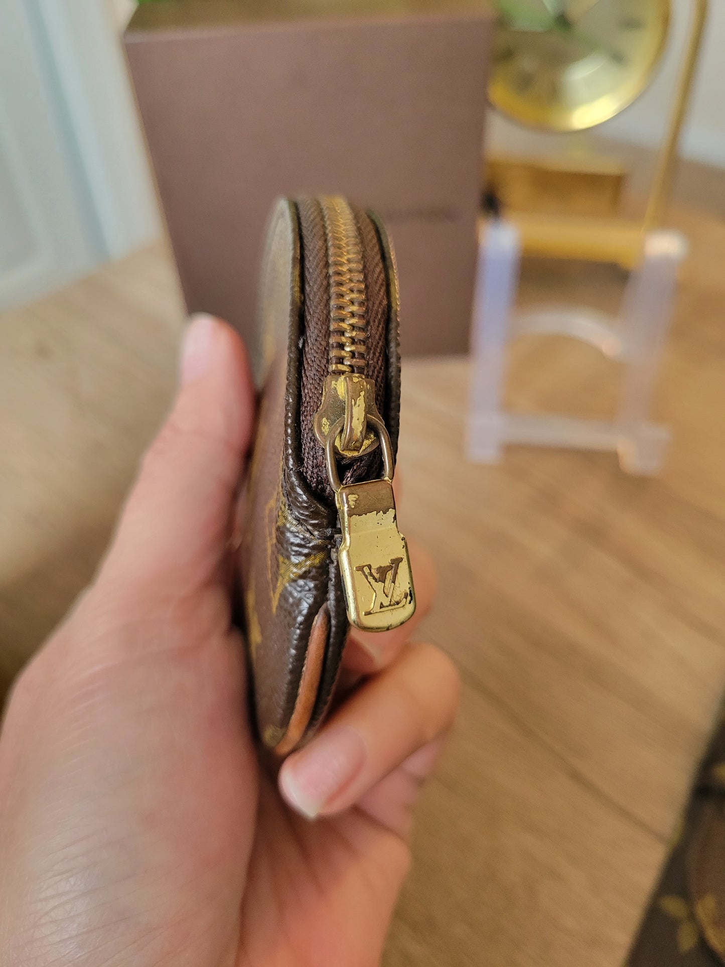 Louis Vuitton Monogram Round Coin Purse