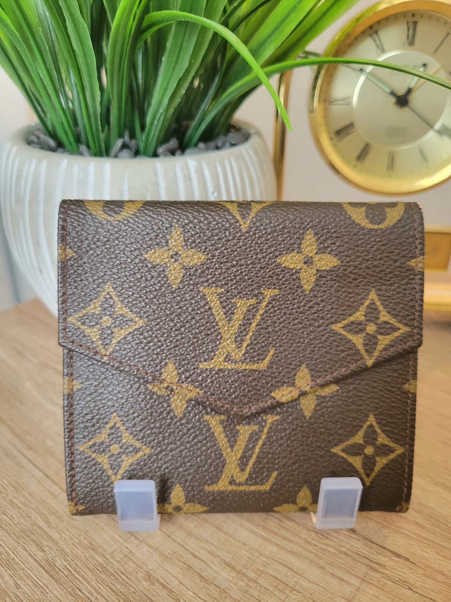 Vintage Louis Vuitton Monogram Portefeiulle Elise Trifold Wallet