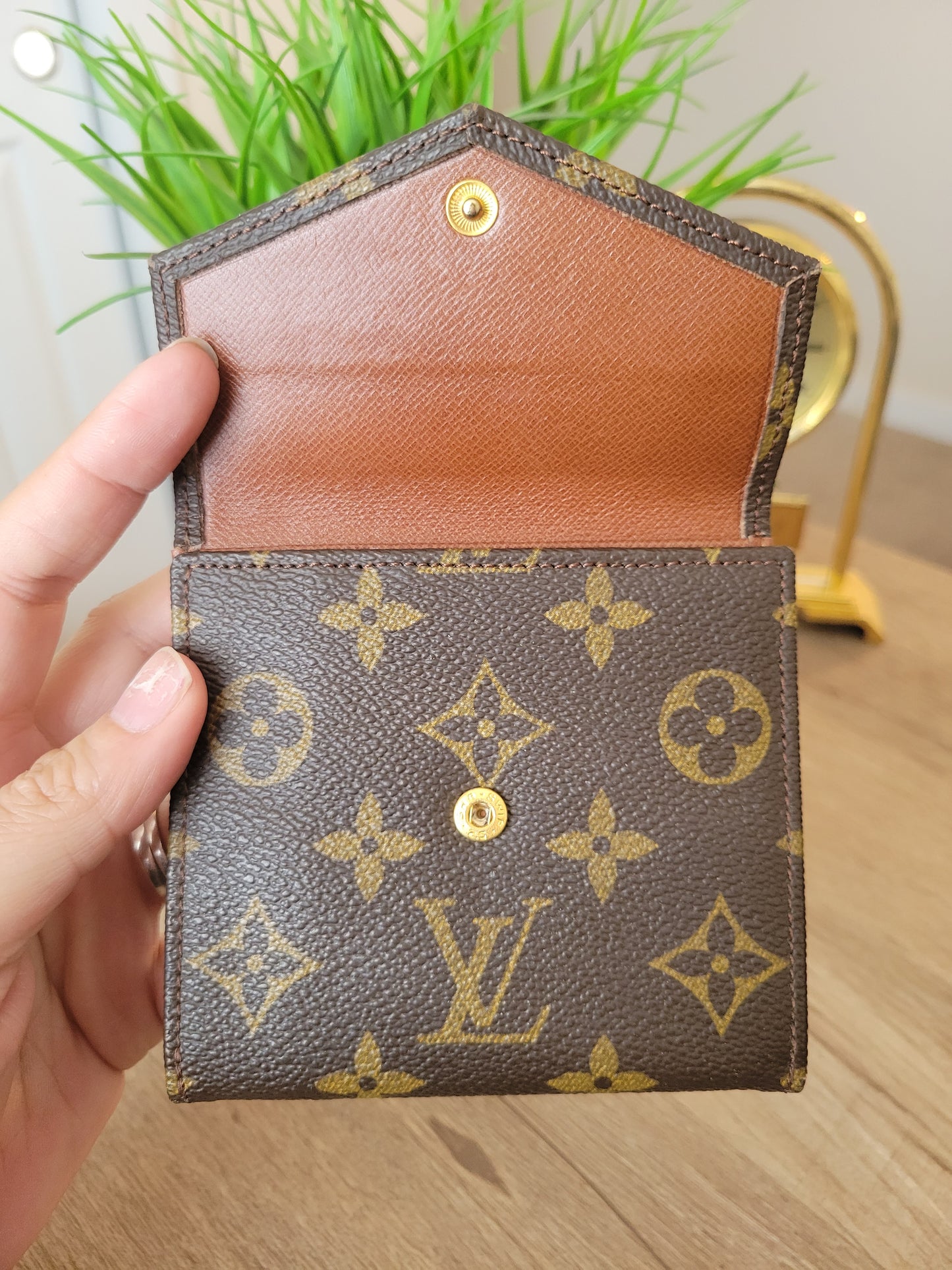 Vintage Louis Vuitton Monogram Portefeiulle Elise Trifold Wallet