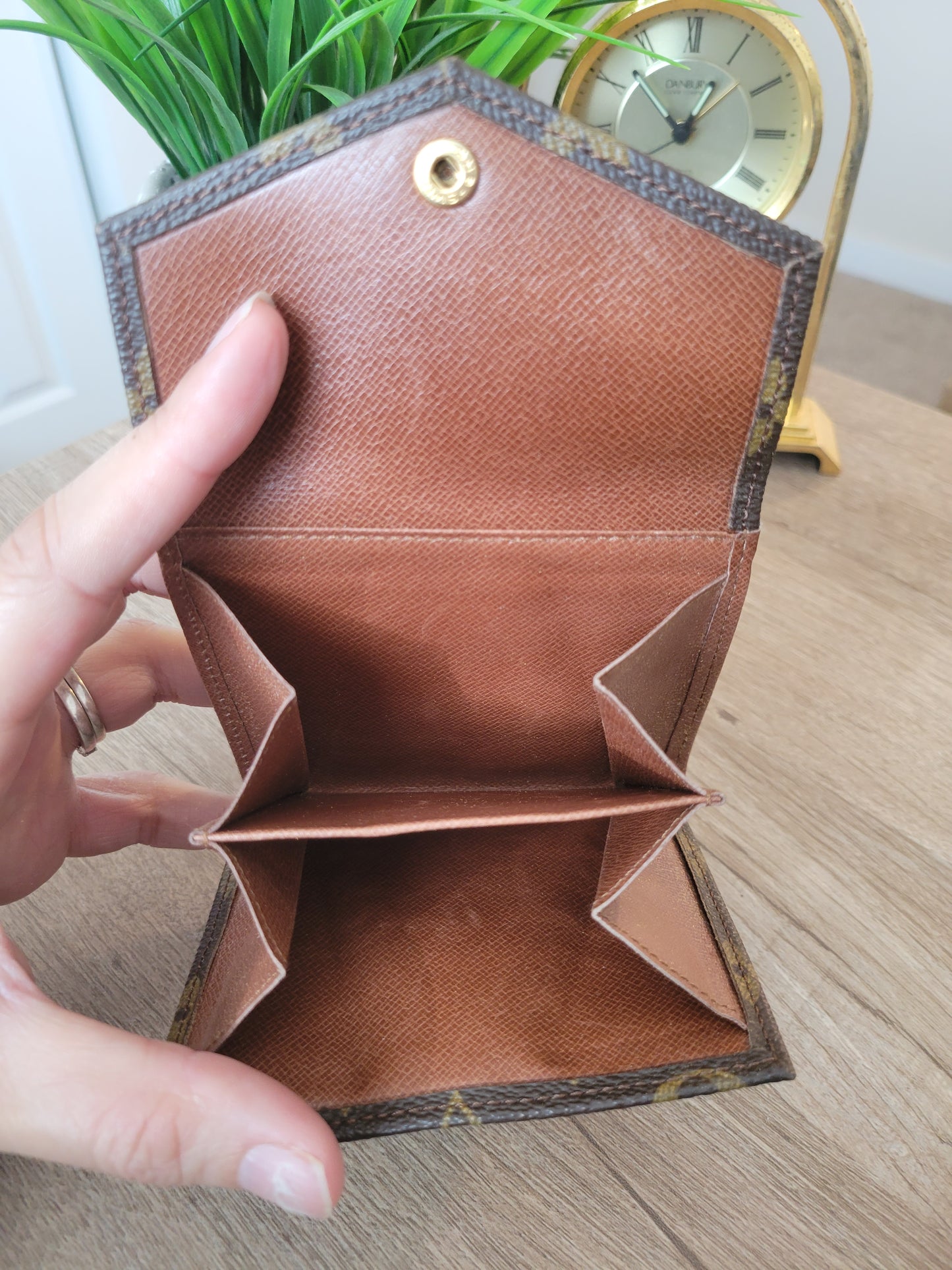 Vintage Louis Vuitton Monogram Portefeiulle Elise Trifold Wallet