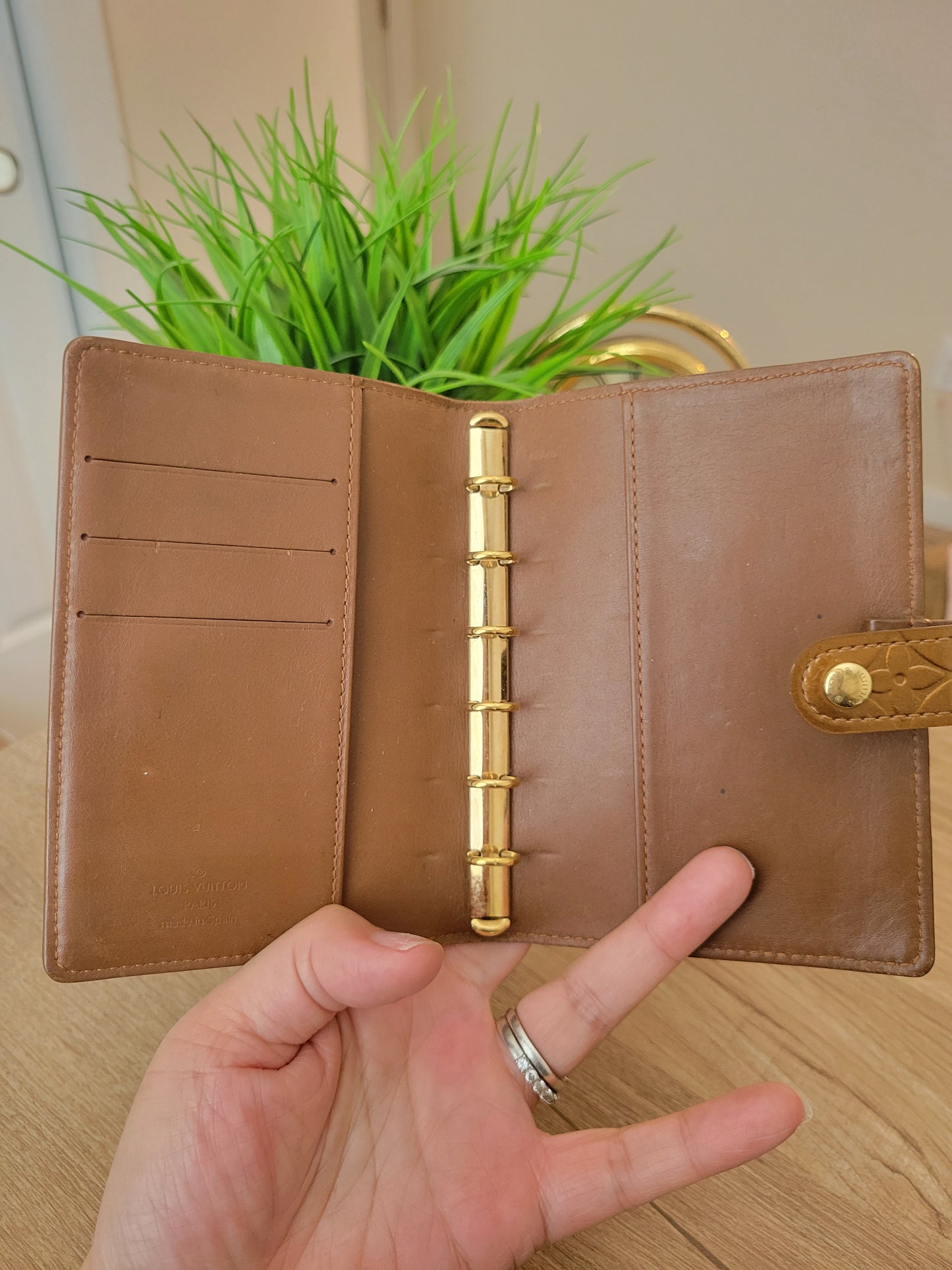 Louis Vuitton Vernis Small Ring Agenda PM