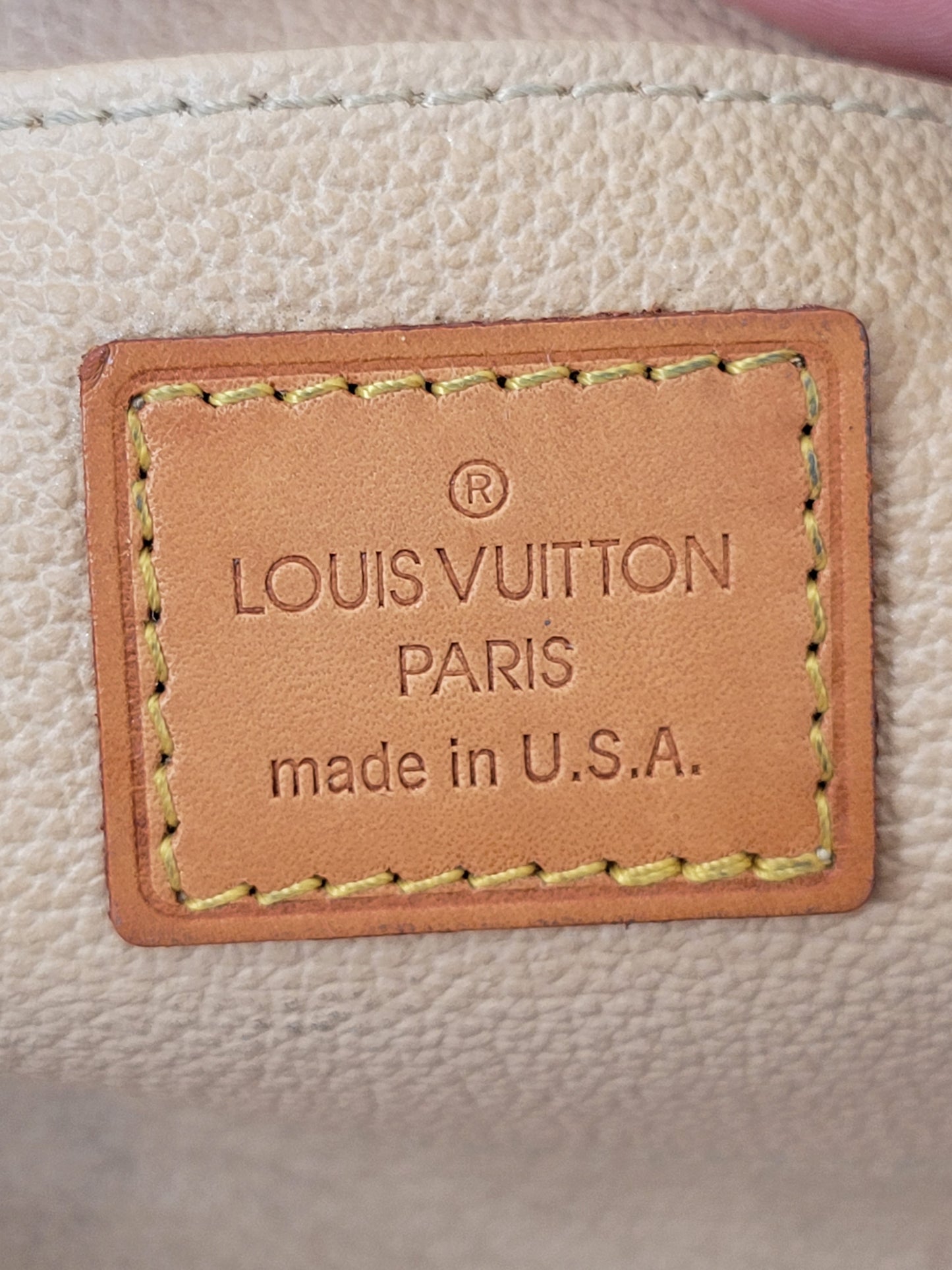 Louis Vuitton Monogram Pochette Cosmetic Bag Pouch