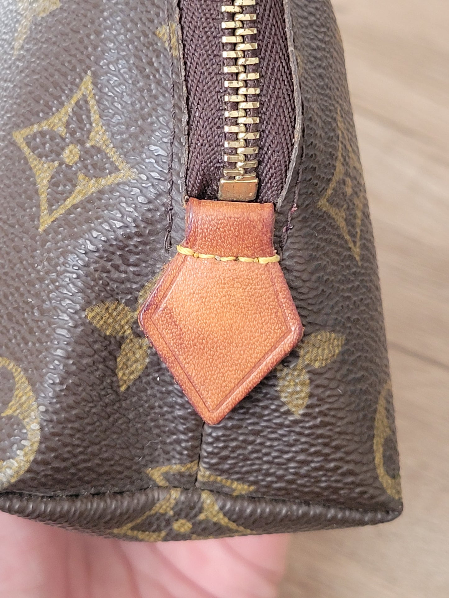 Louis Vuitton Monogram Pochette Cosmetic Bag Pouch