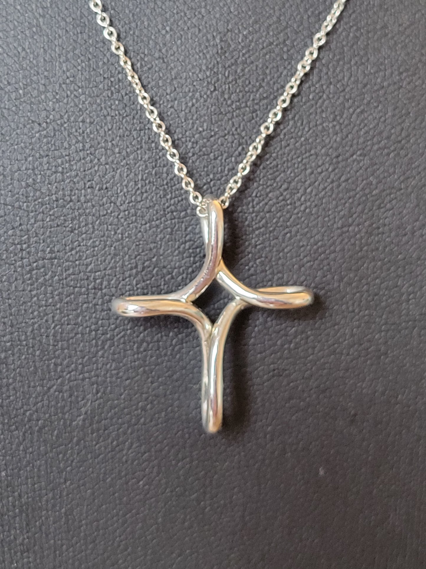 Tiffany & Co. Infinity Cross Necklace