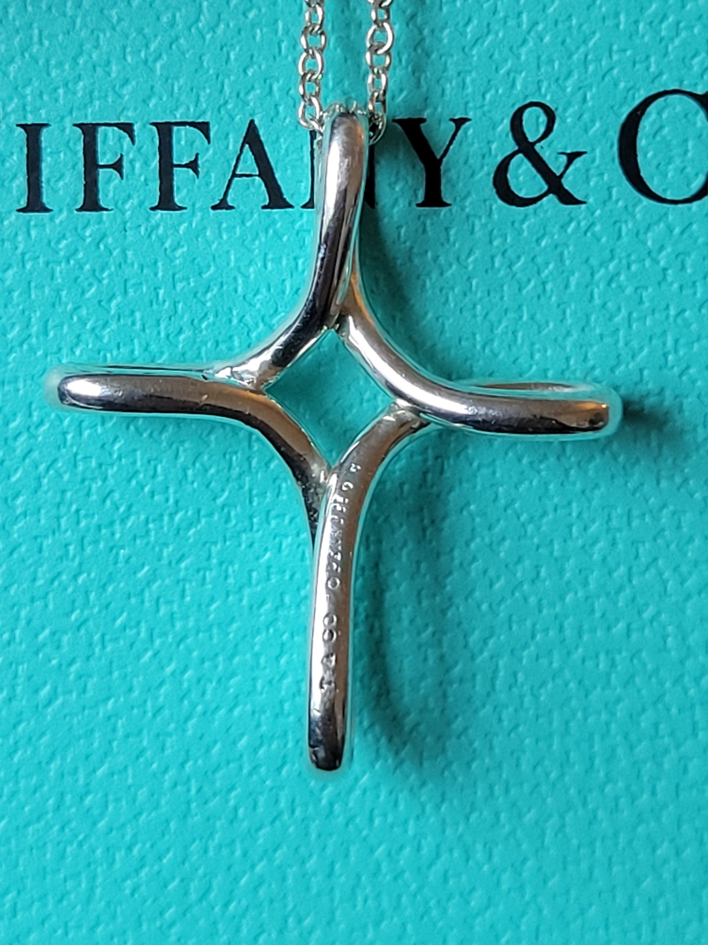 Tiffany & Co. Infinity Cross Necklace