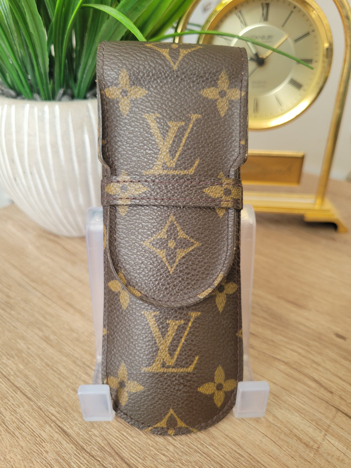 Louis Vuitton Etui Stylo Monogram Pen Pencil Case