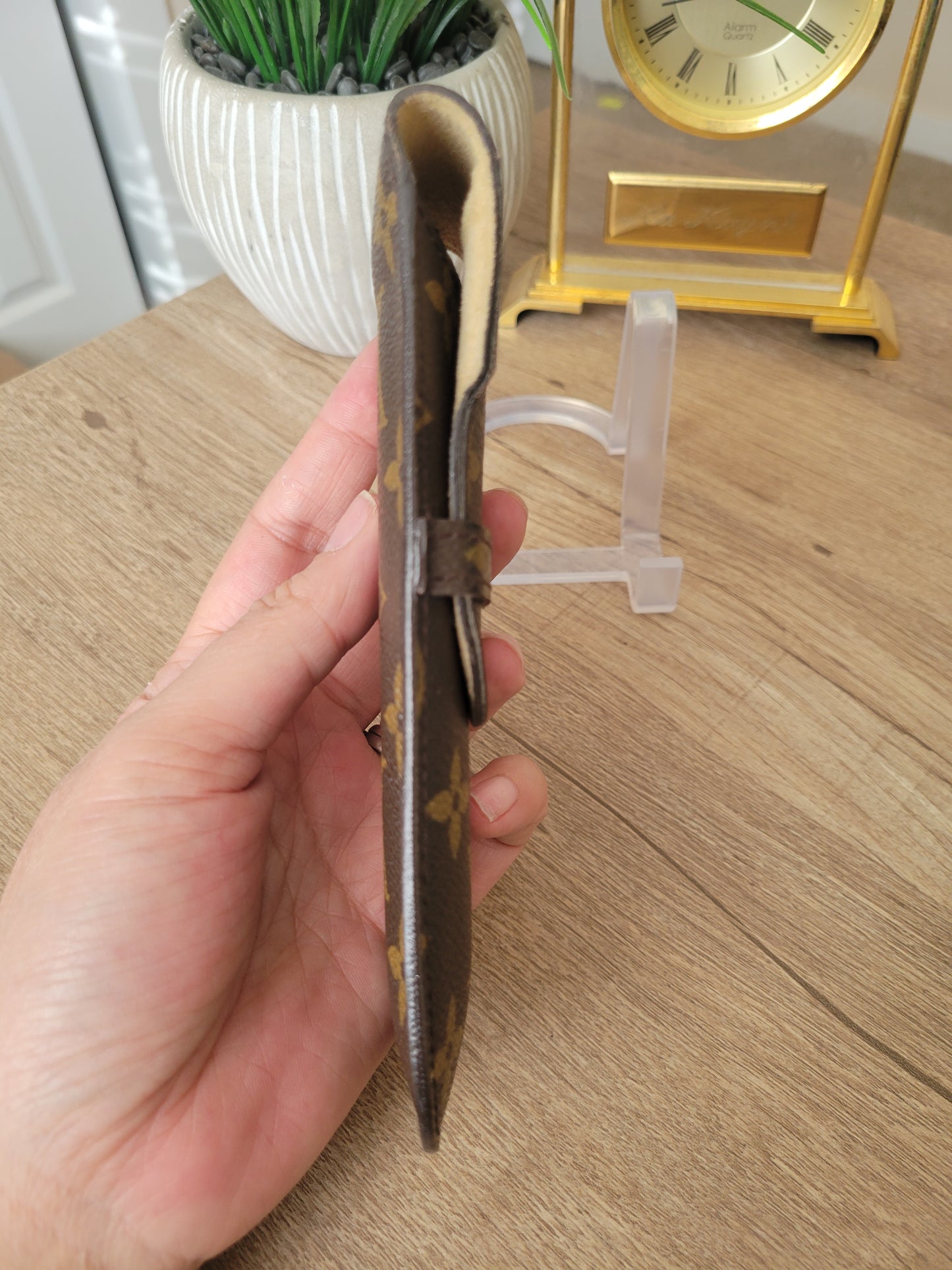 Louis Vuitton Etui Stylo Monogram Pen Pencil Case