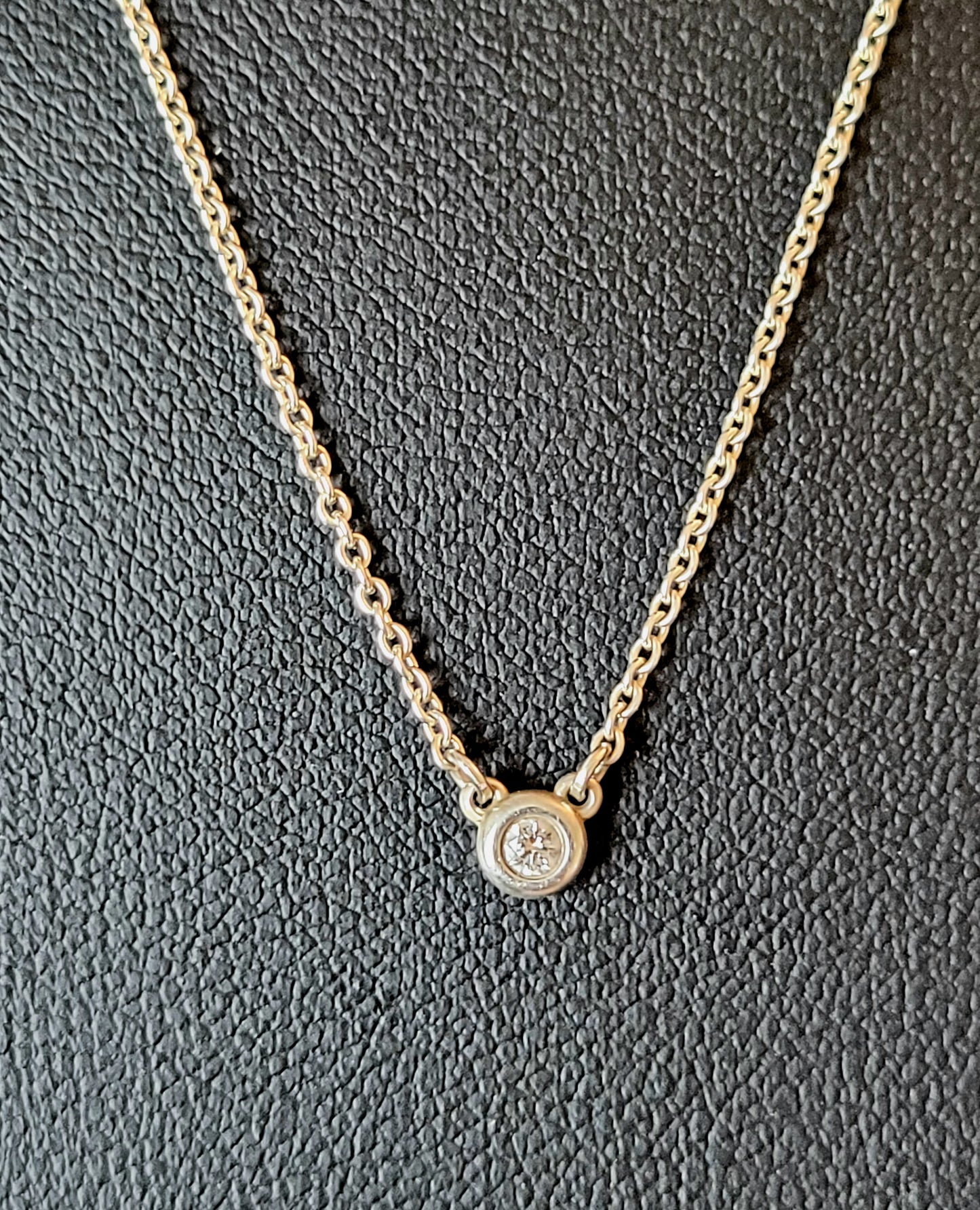 Tiffany & Co. .10ct Diamonds By the Yard Necklace