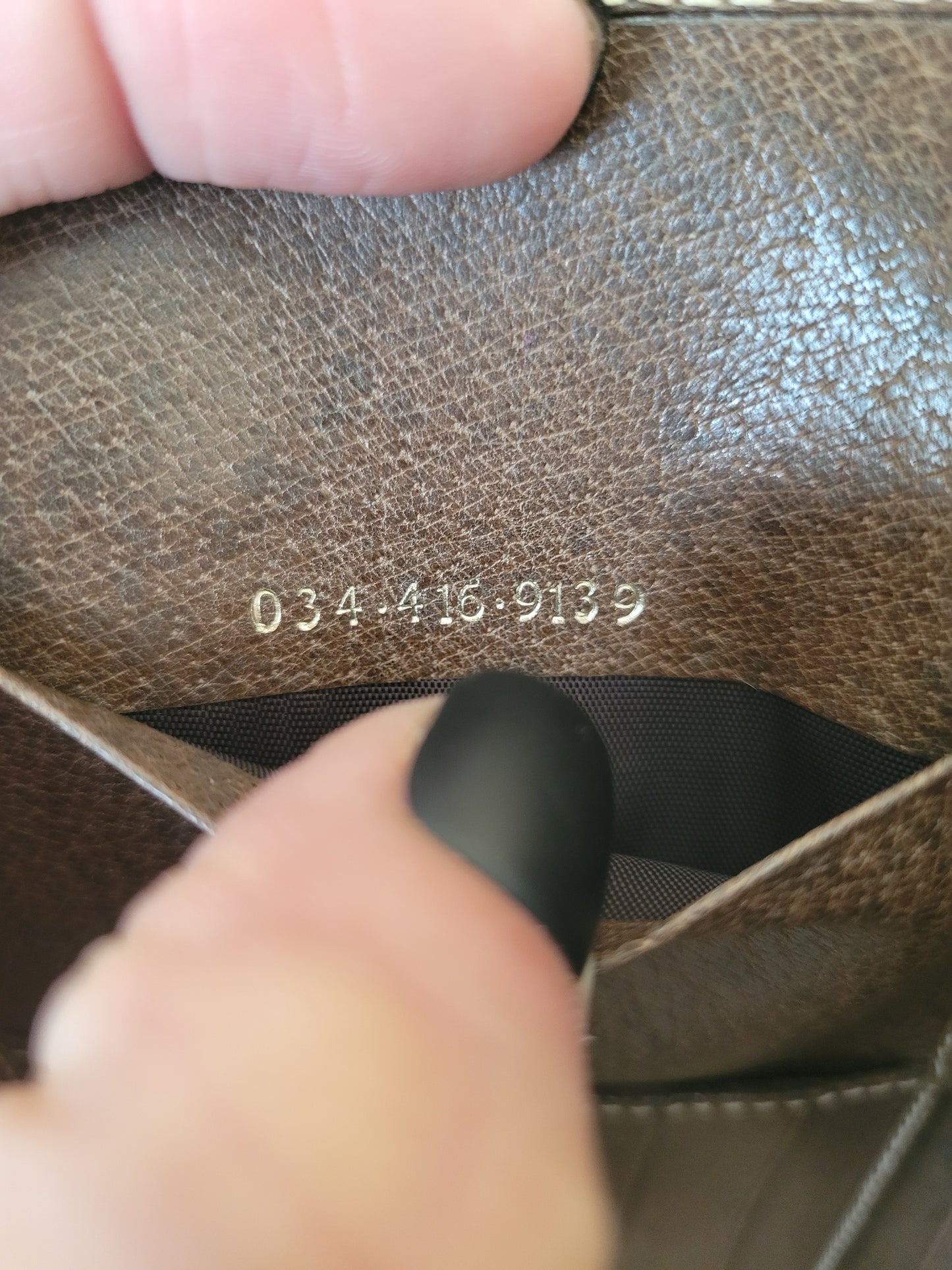 Vintage Gucci GG Monogram Long Wallet