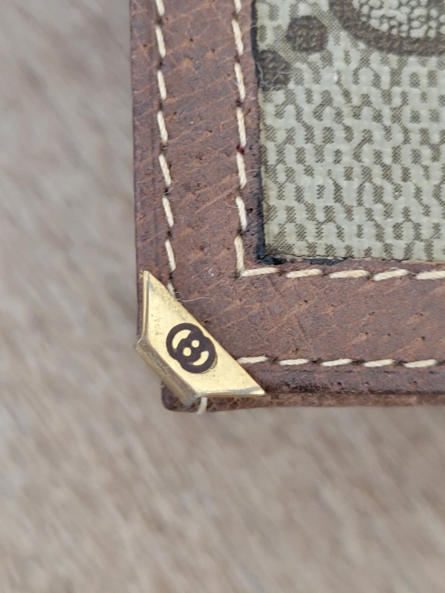 Vintage Gucci GG Monogram Long Wallet