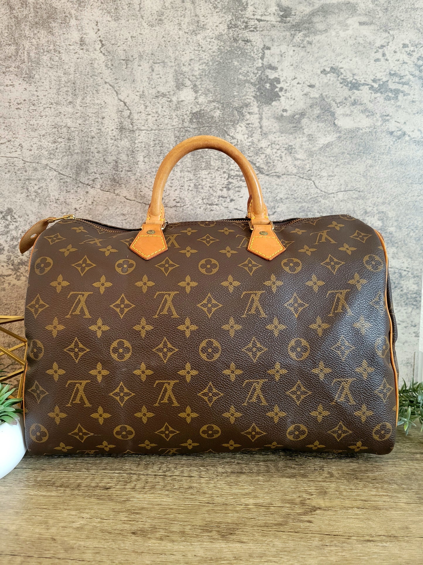 Louis Vuitton Monogram Speedy 35