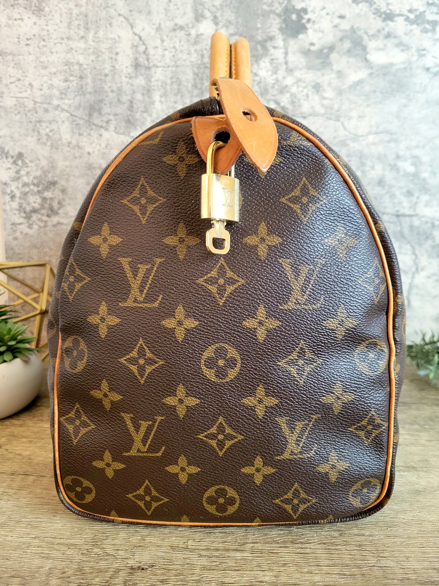 Louis Vuitton Monogram Speedy 35