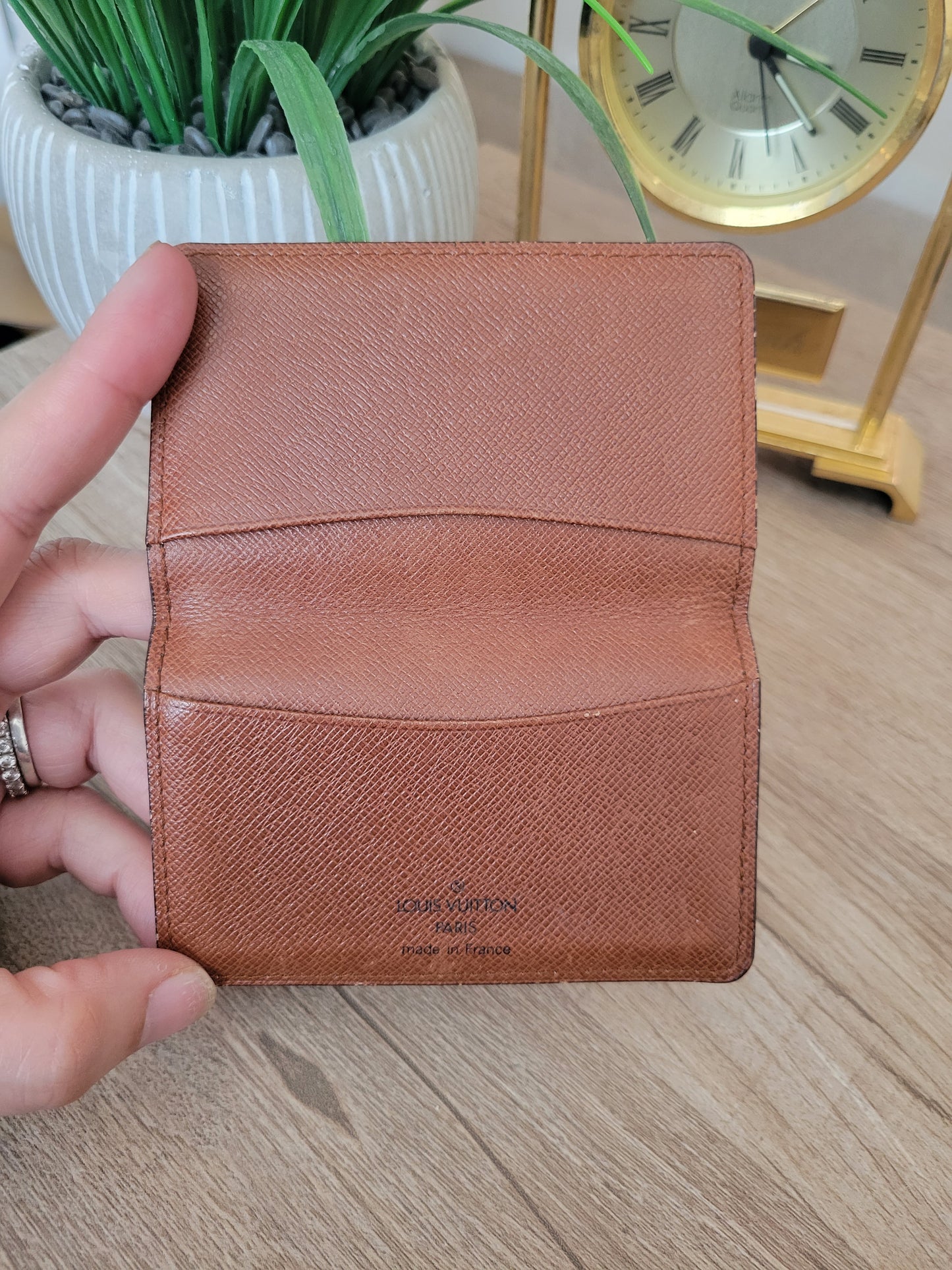 Louis Vuitton Monogram Vintage Card Case