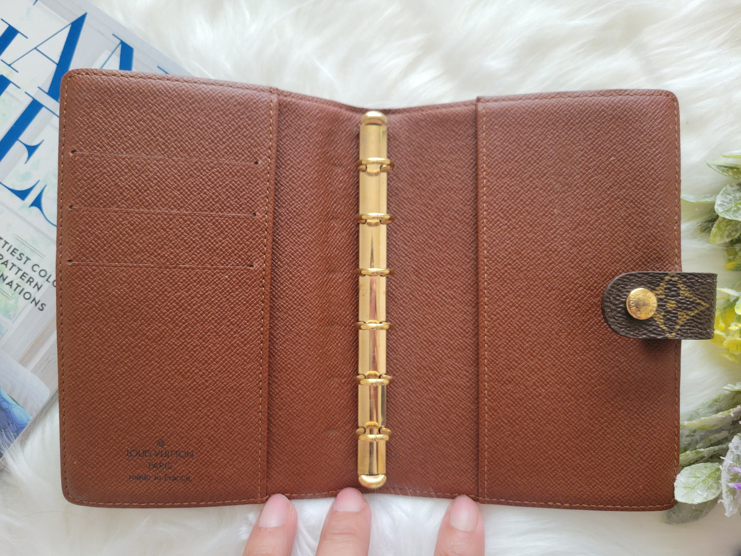 Louis Vuitton Monogram Small Ring Agenda / Passport Holder PM
