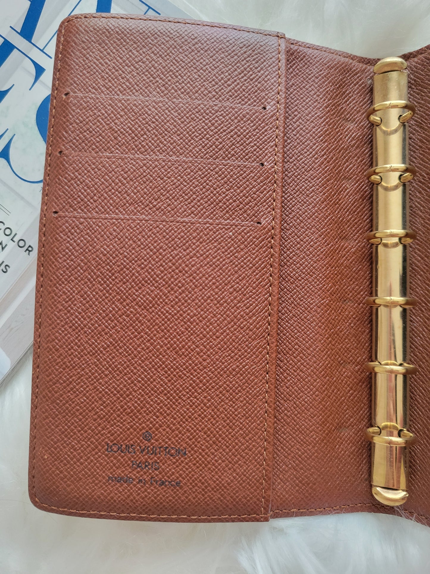 Louis Vuitton Monogram Small Ring Agenda / Passport Holder PM