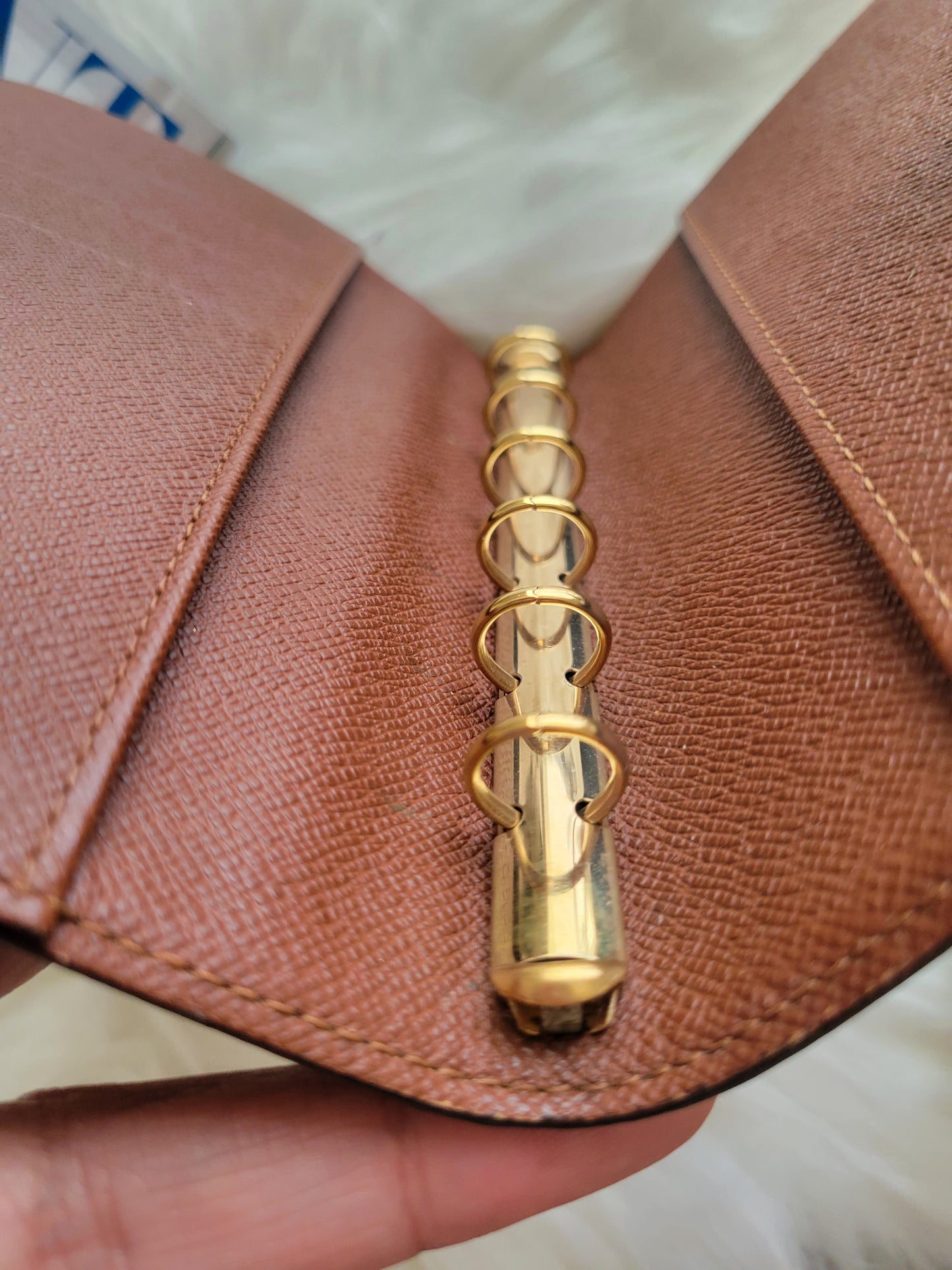 Louis Vuitton Monogram Small Ring Agenda / Passport Holder PM