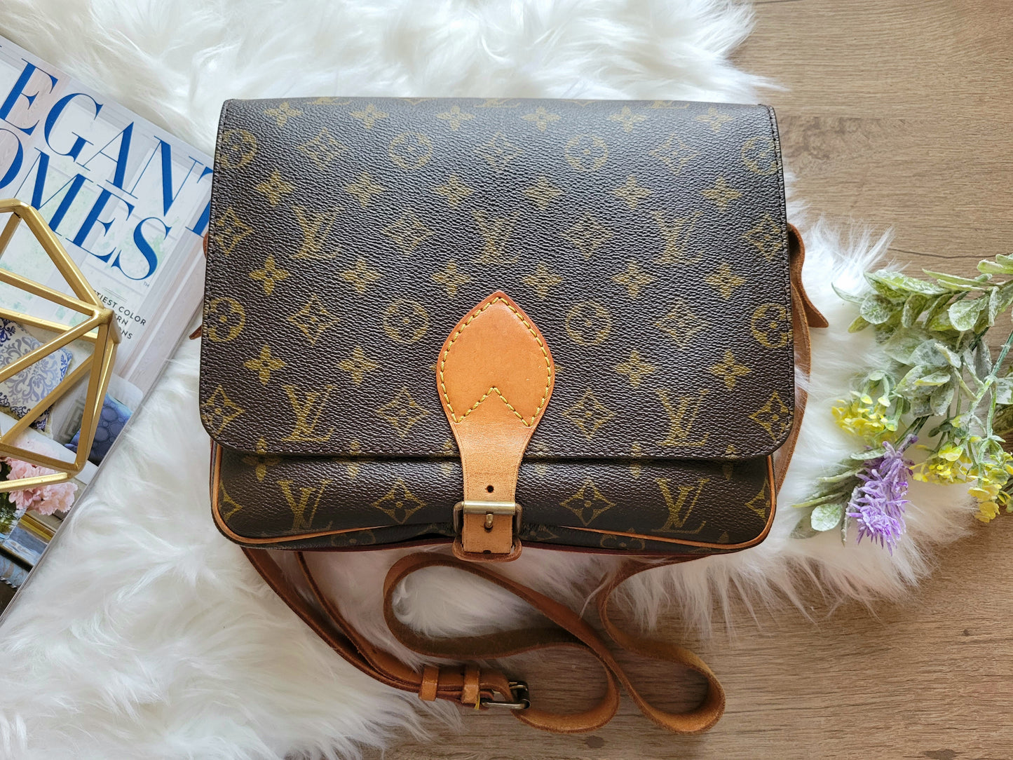 Louis Vuitton Monogram Canvas Cartouchiere GM