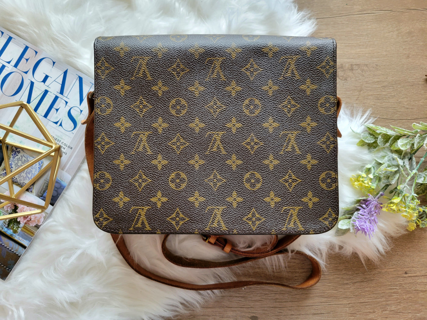 Louis Vuitton Monogram Canvas Cartouchiere GM