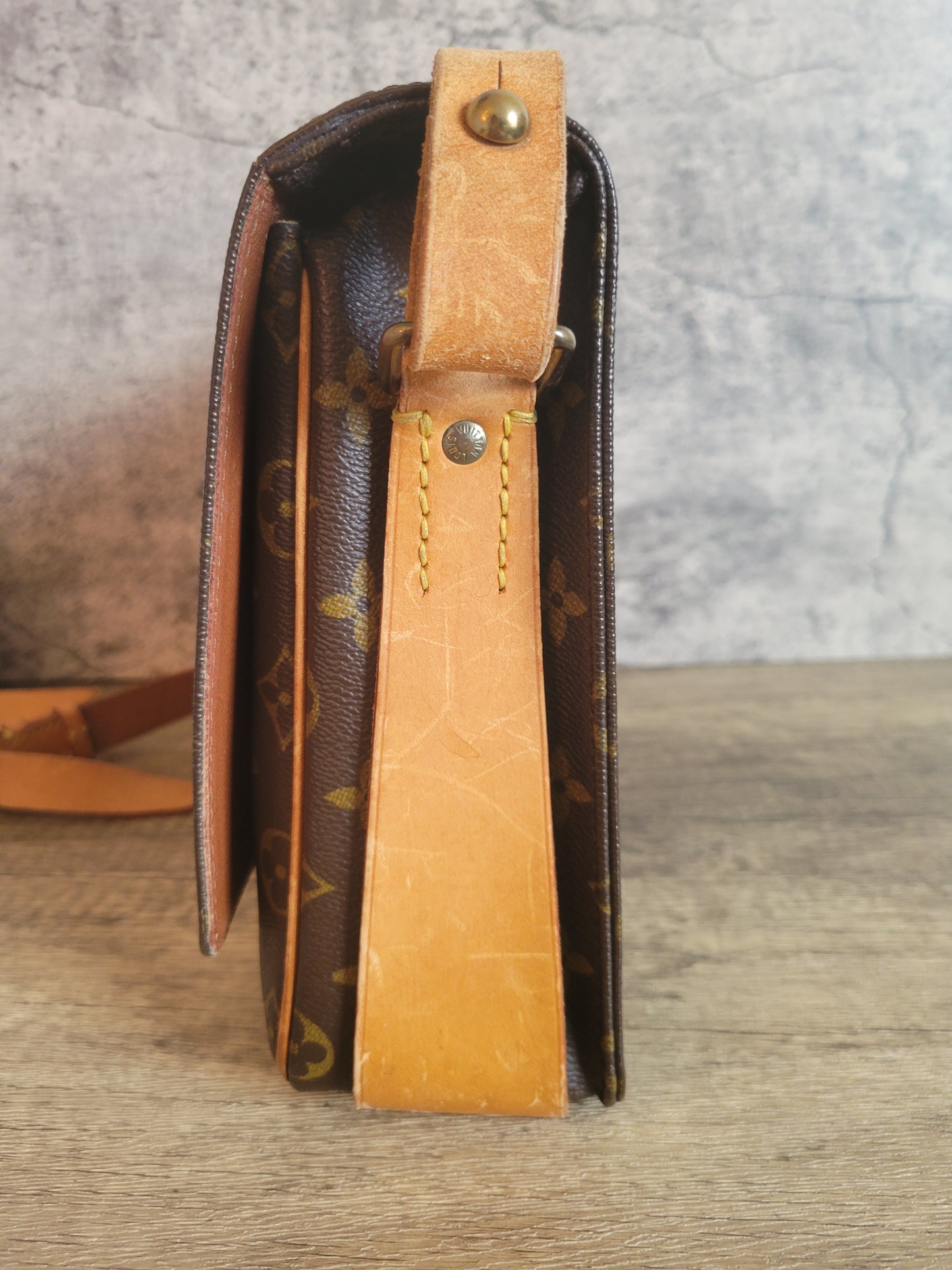 Louis Vuitton Monogram Canvas Cartouchiere GM