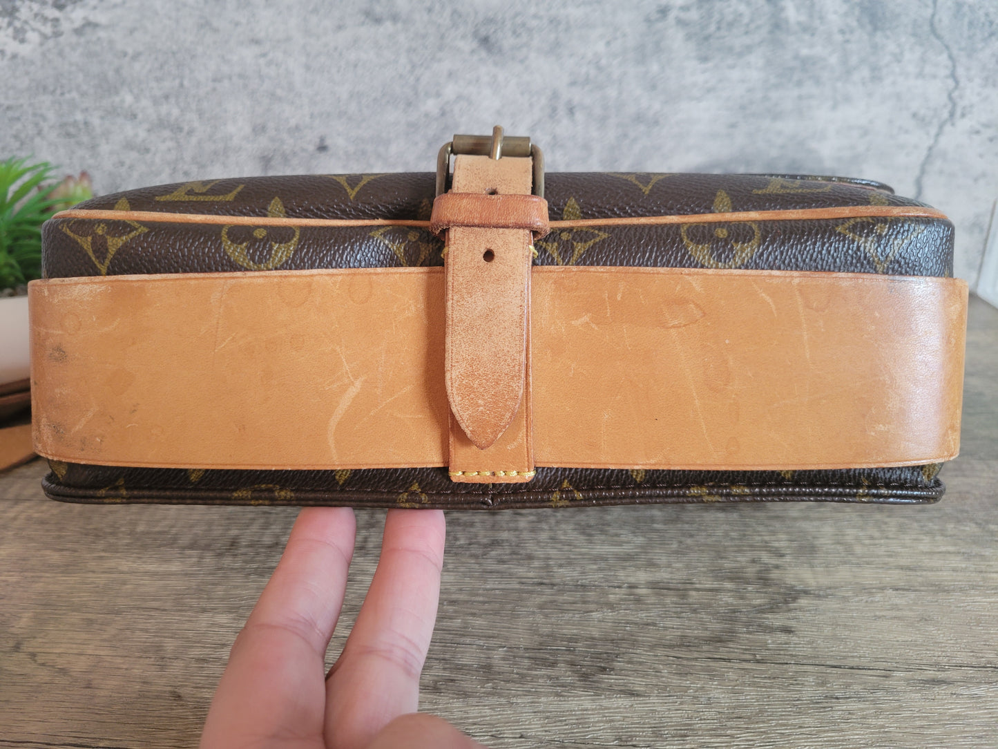 Louis Vuitton Monogram Canvas Cartouchiere GM