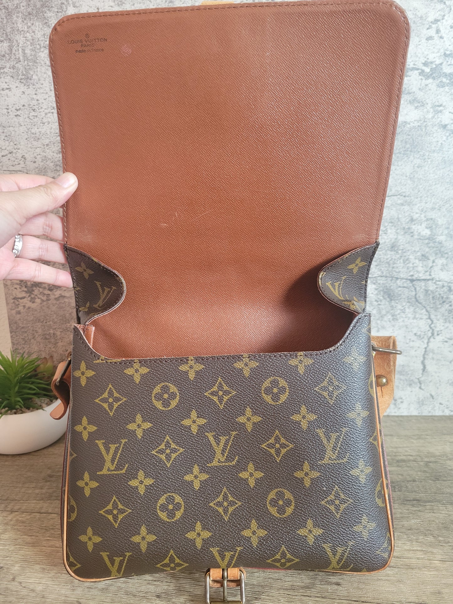 Louis Vuitton Monogram Canvas Cartouchiere GM