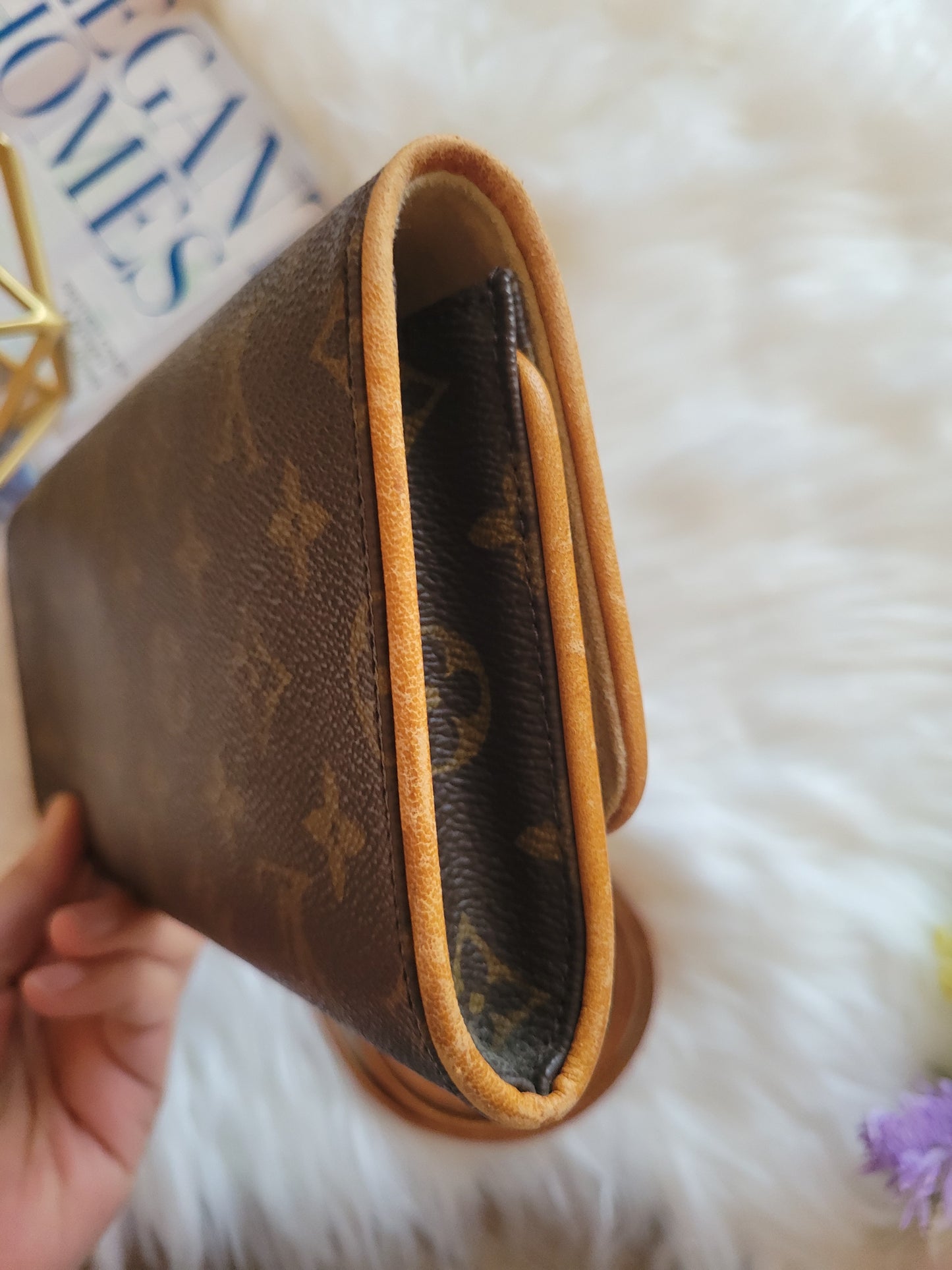Louis Vuitton Pochette Twin GM Crossbody Shoulder Bag
