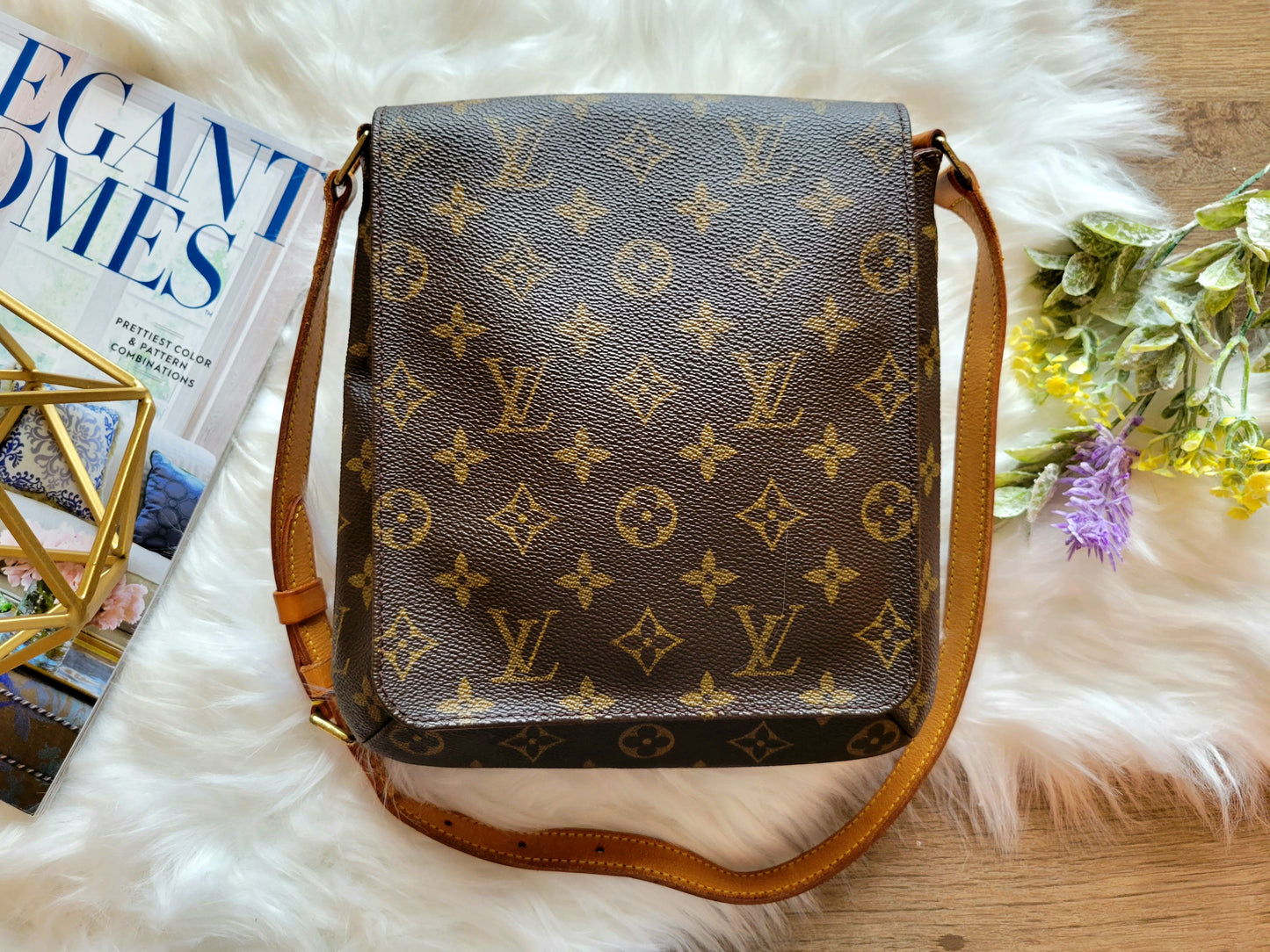 Vintage Louis Vuitton Monogram Musette Salsa SHORT Bag