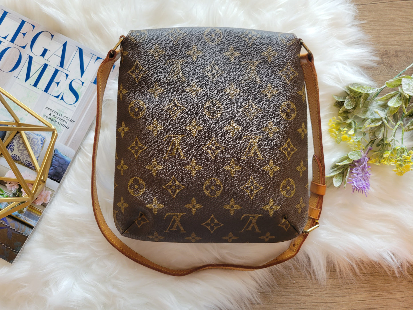Vintage Louis Vuitton Monogram Musette Salsa SHORT Bag