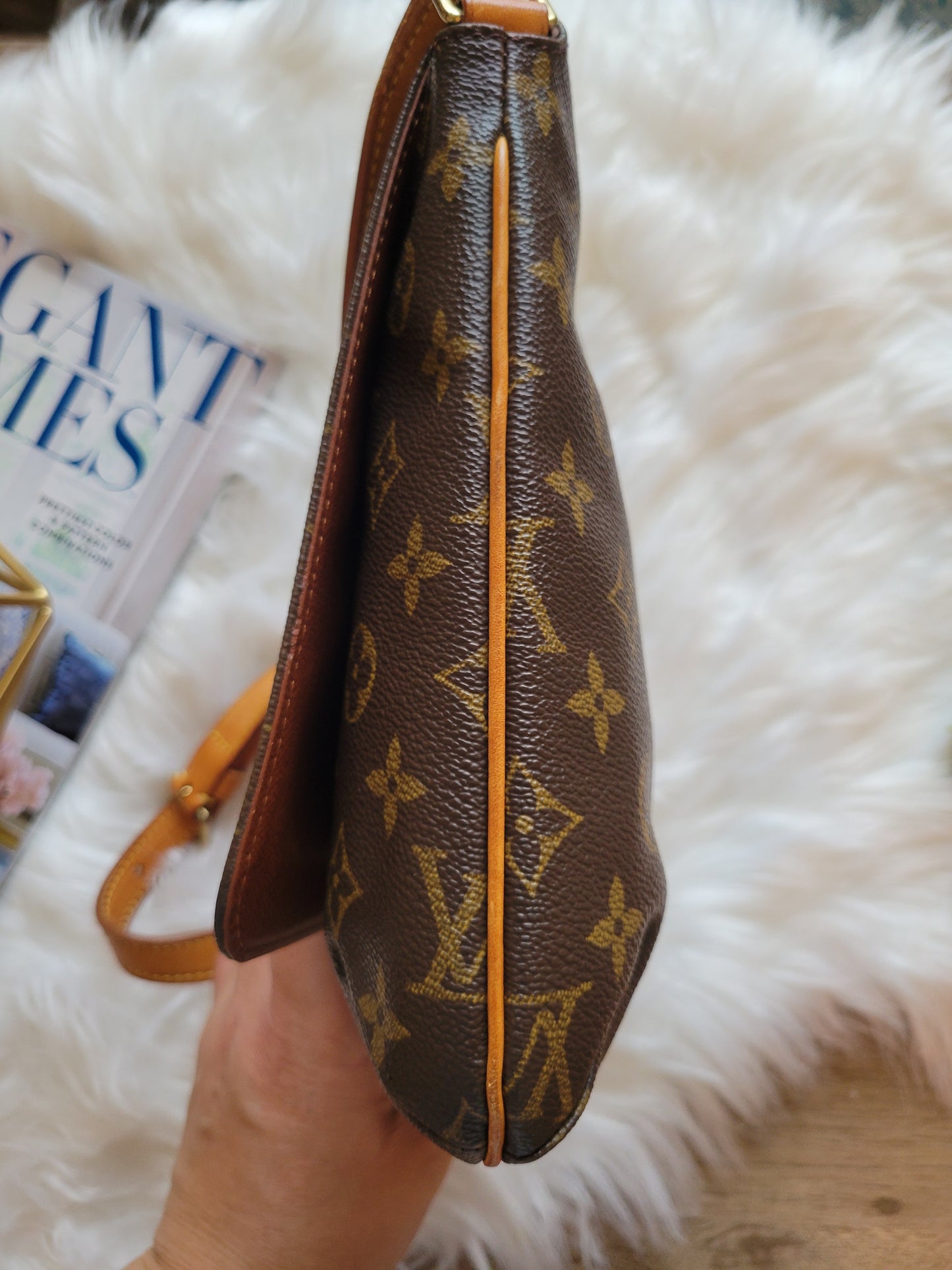 Vintage Louis Vuitton Monogram Musette Salsa SHORT Bag