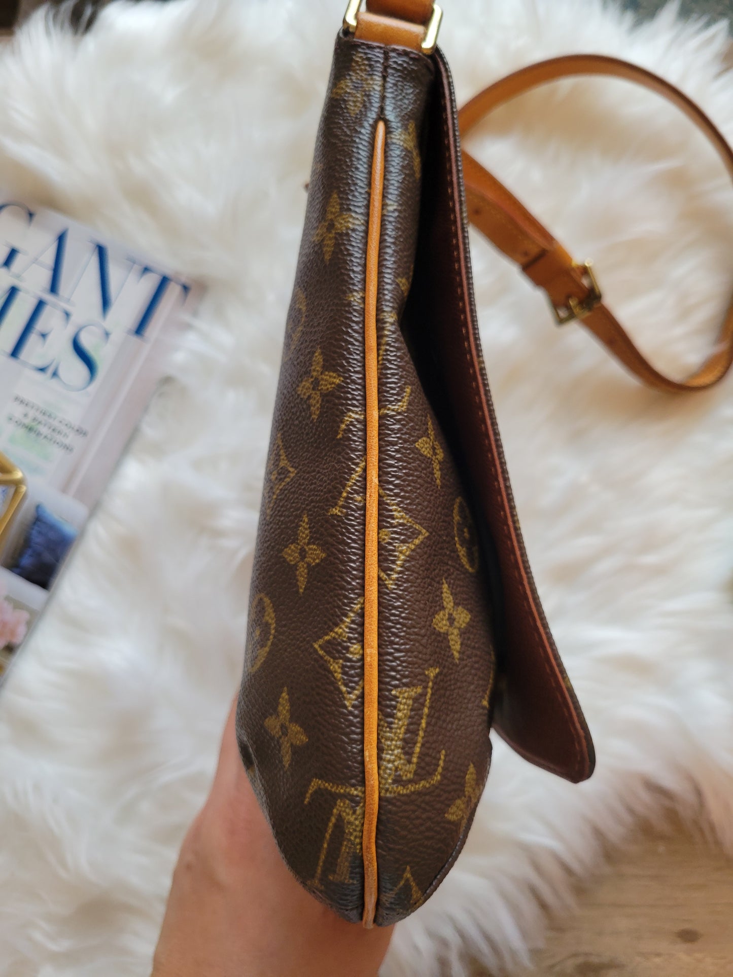 Vintage Louis Vuitton Monogram Musette Salsa SHORT Bag