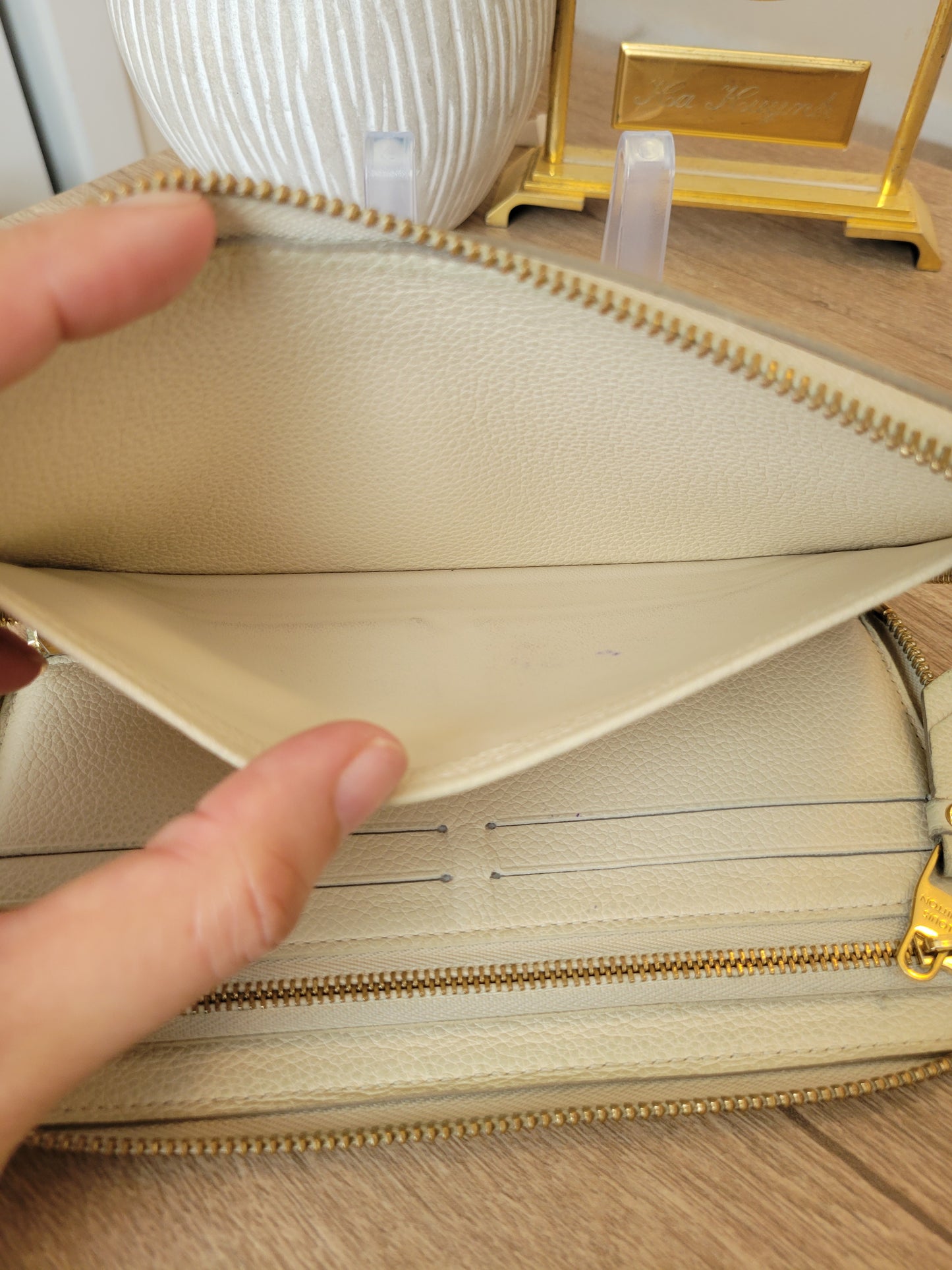 Louis Vuitton Empreinte Leather Long Wallet