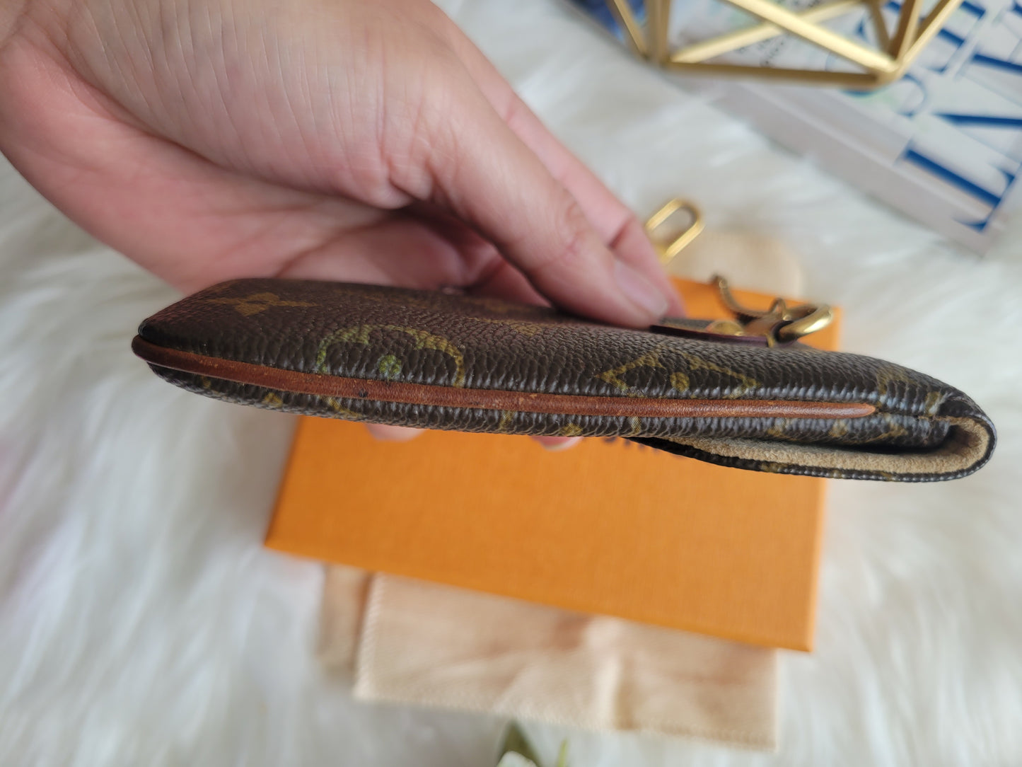 Louis Vuitton Monogram Etui Chain Pouch