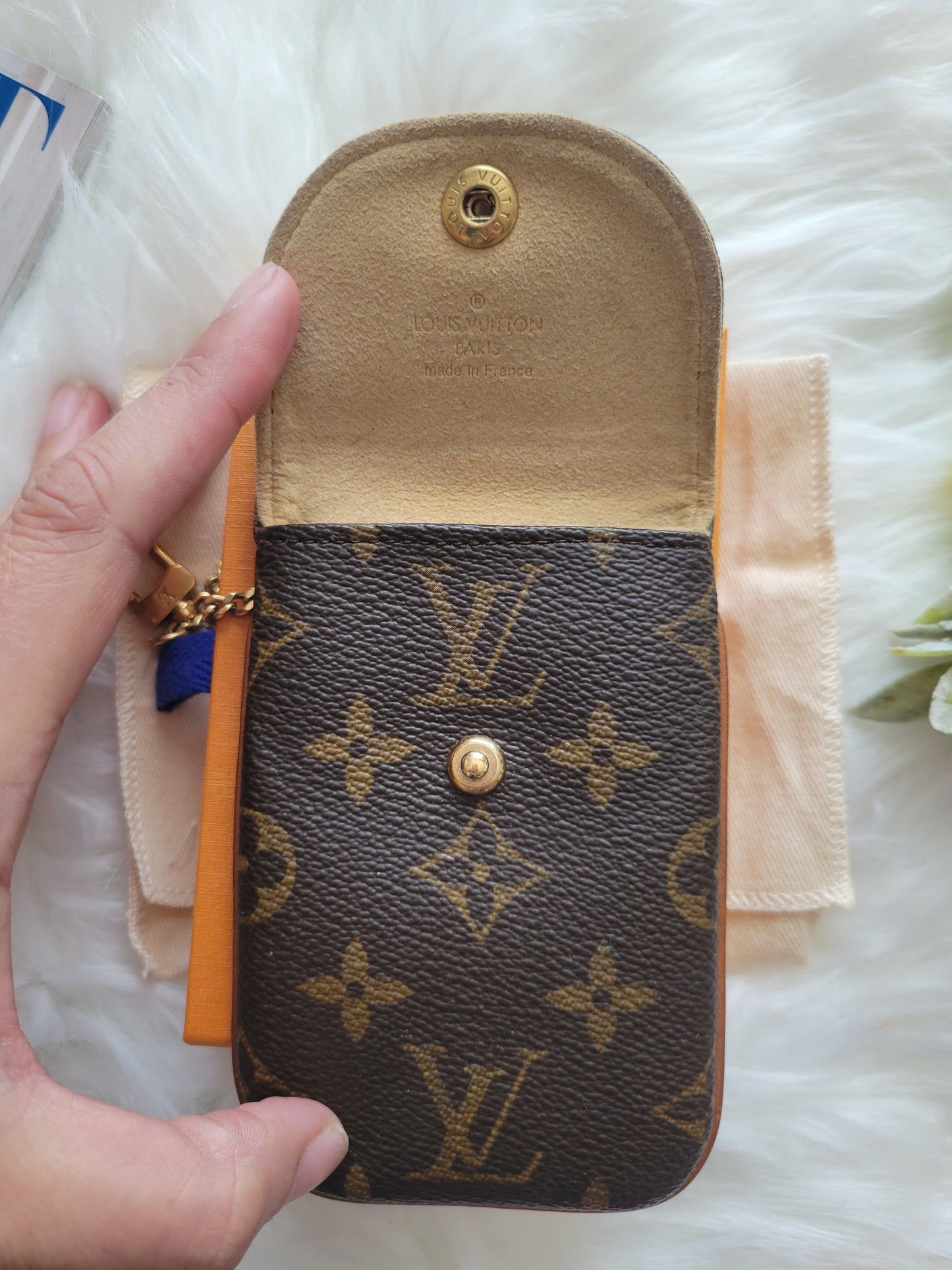 Louis Vuitton Monogram Etui Chain Pouch