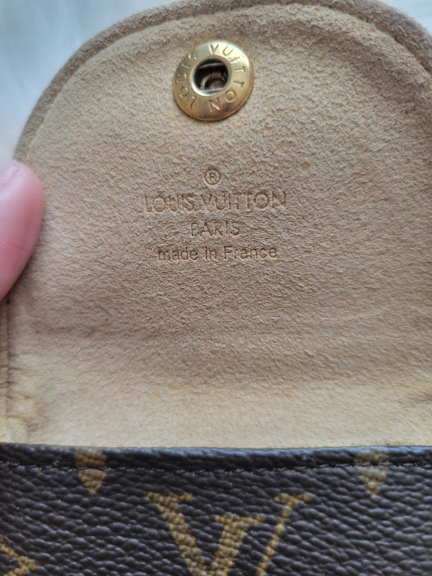 Louis Vuitton Monogram Etui Chain Pouch