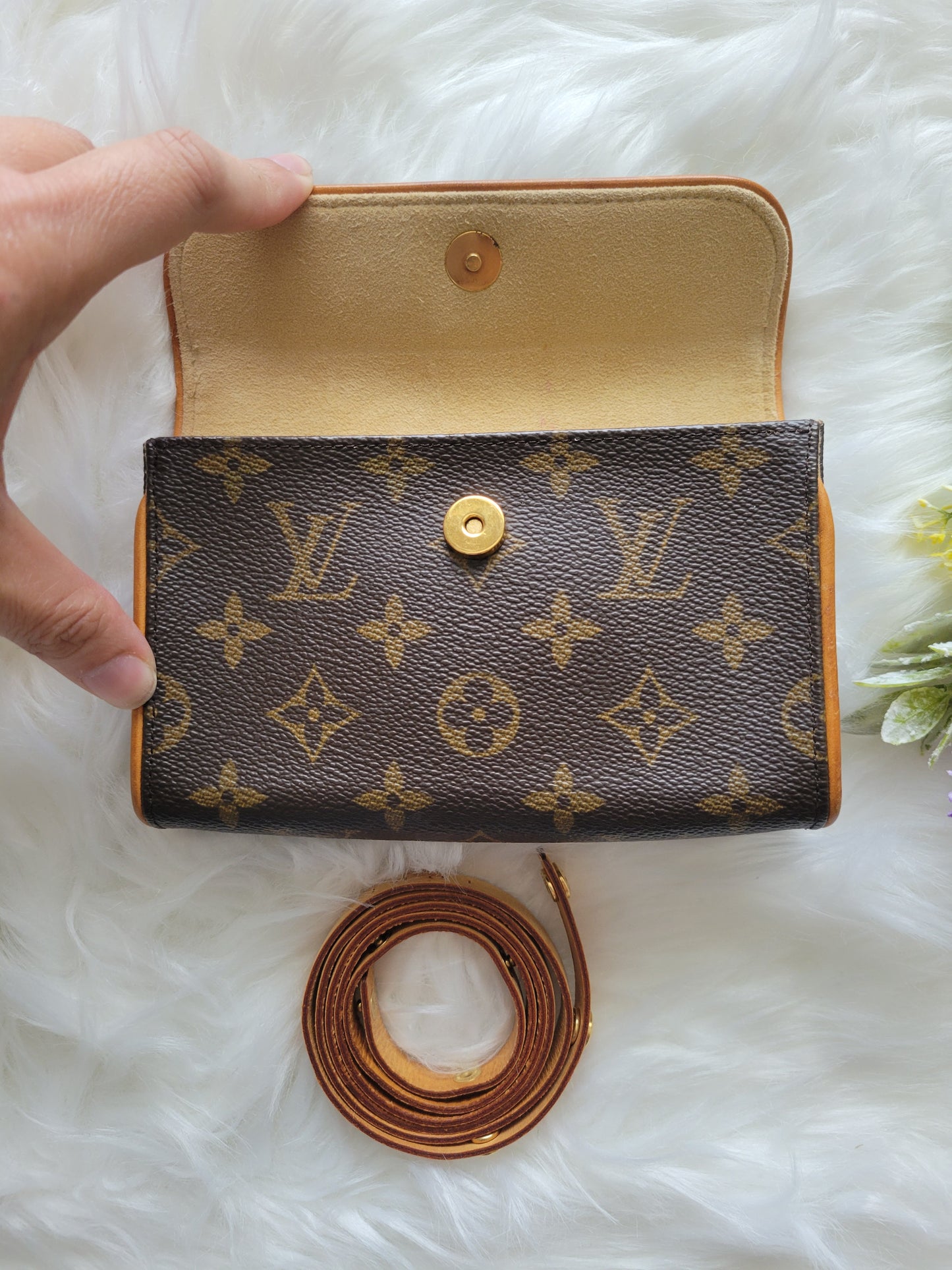Louis Vuitton Monogram Florentine Waist / Chest Bag