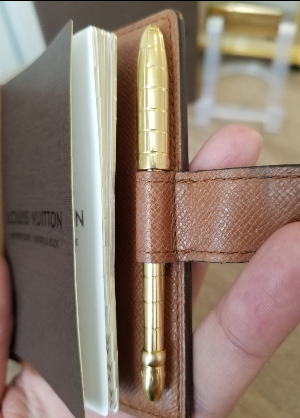 Louis Vuitton Stylo Mini Agenda Ballpoint Pen