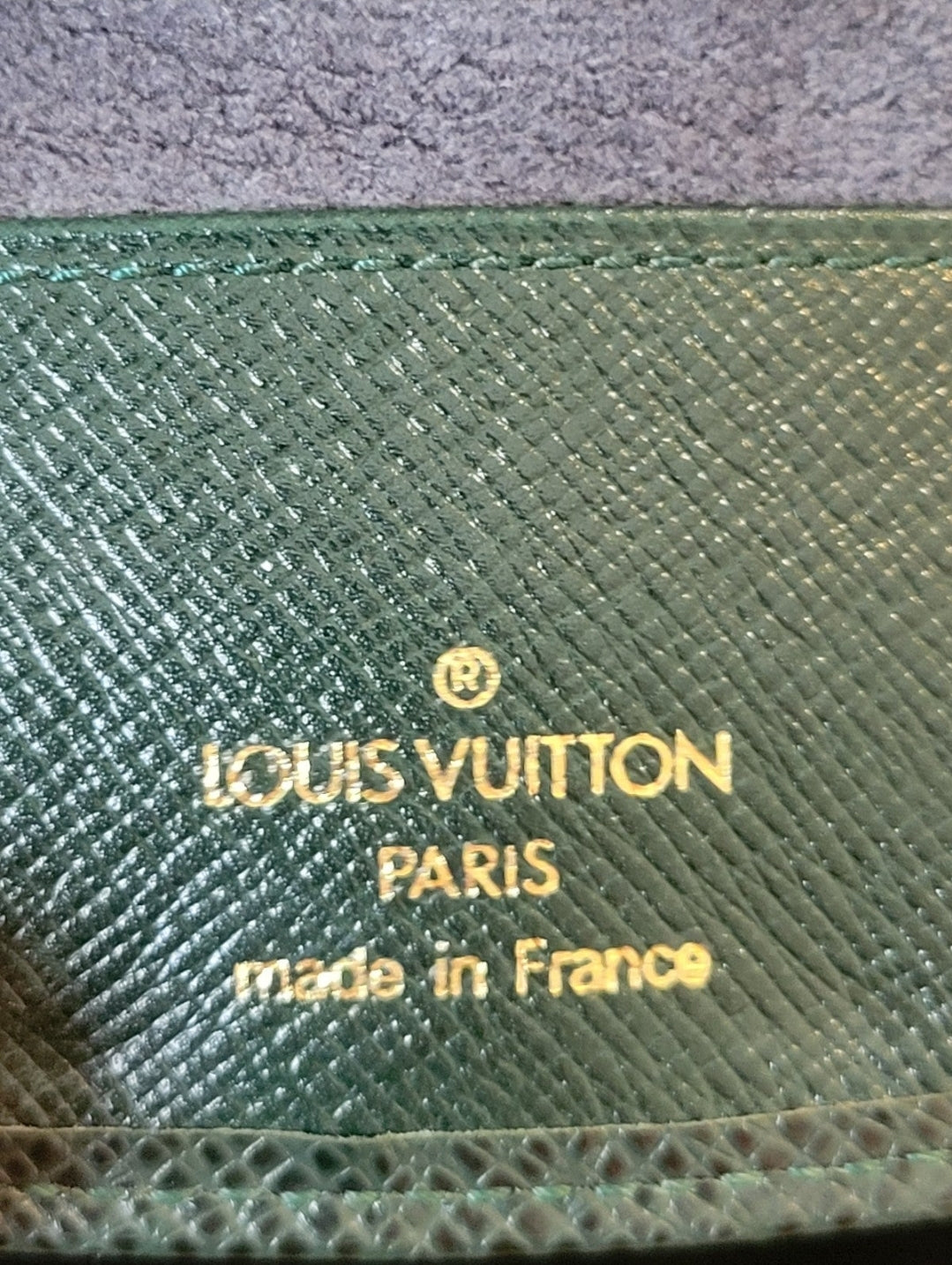 Vintage Louis Vuitton Bouton de Manchette Cufflinks w/ Case