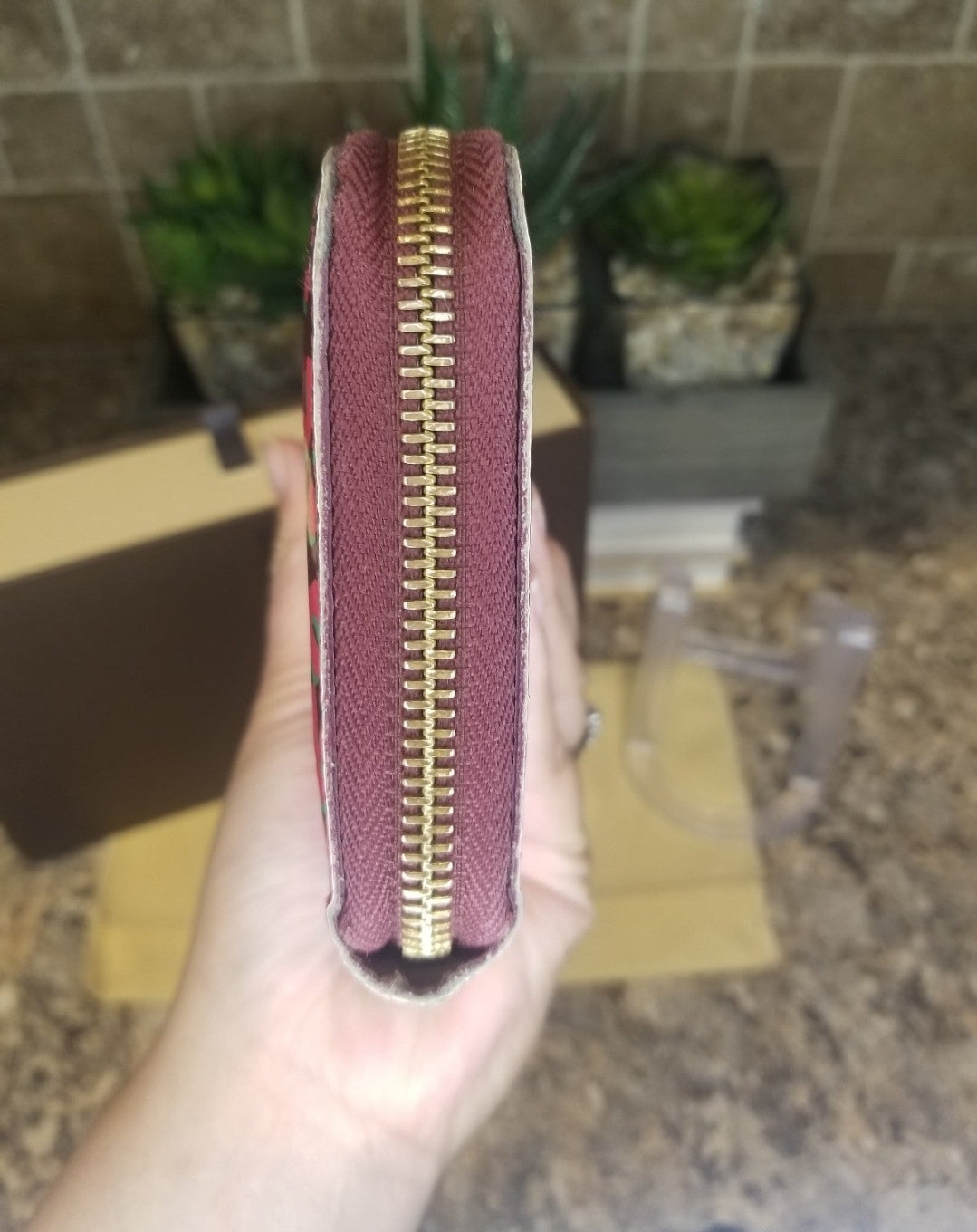 Louis Vuitton x Stephen Sprouse Limited Edition Rouge Leopard Zippy Wallet