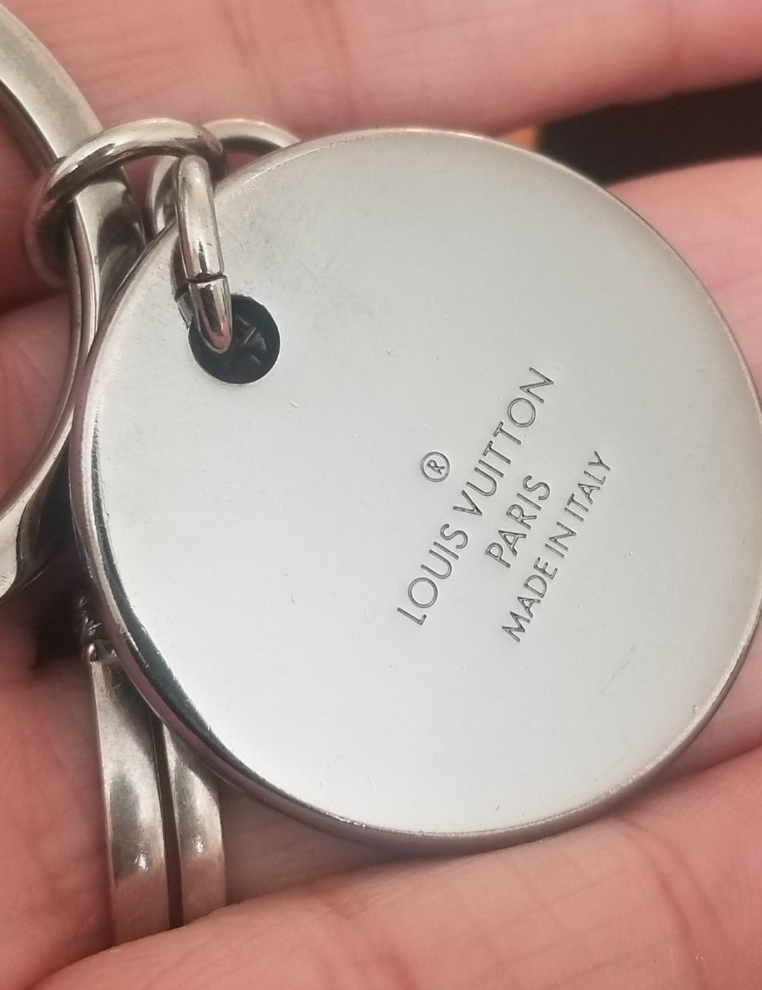 Louis Vuitton Porte Cles Chaine Monogram Eclipse Wallet Purse Charm Key Chain