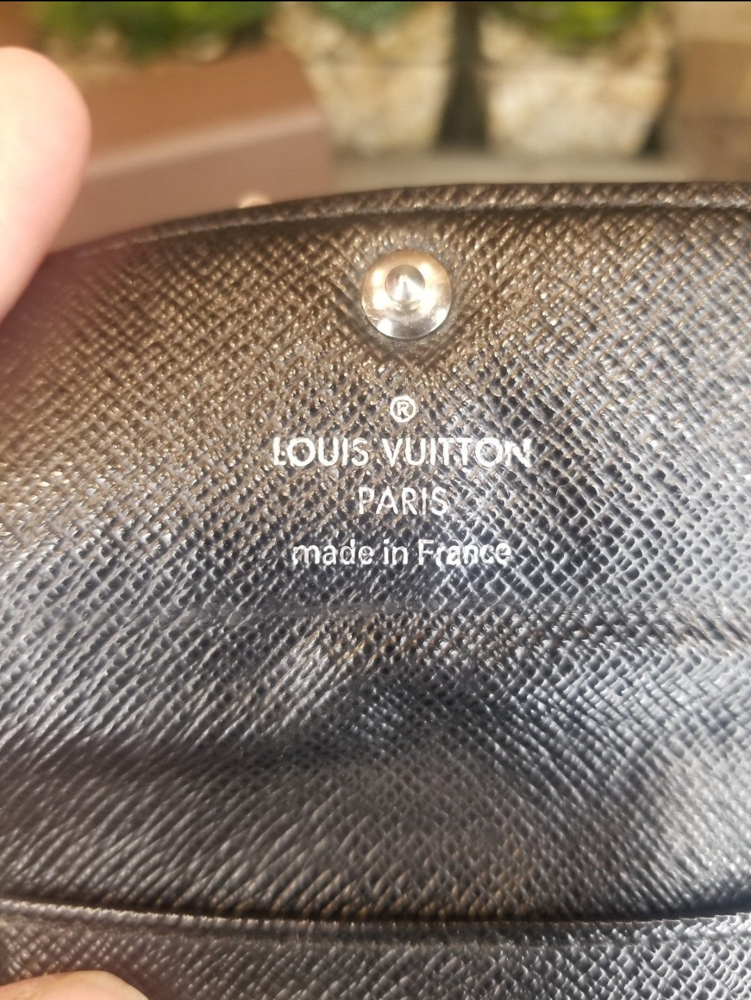 Louis Vuitton Damier Graphite Multicles Key Case