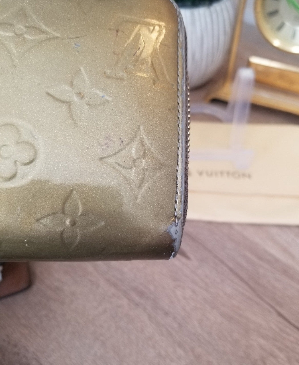 Louis Vuitton Vernis Zippy Long Wallet