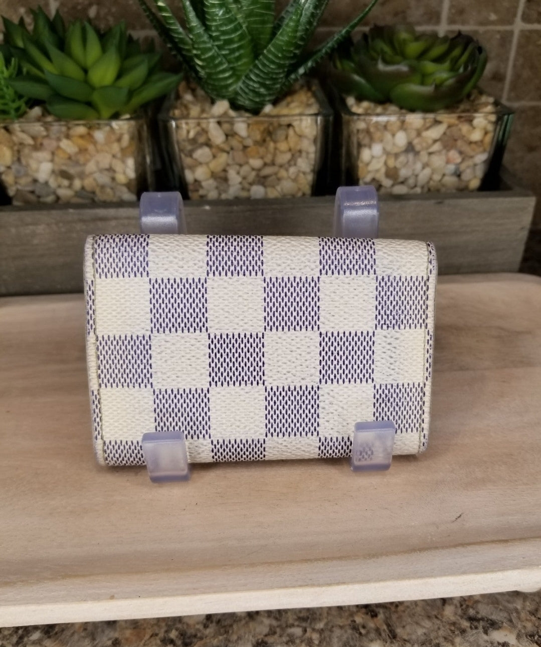 Louis Vuitton Damier Azur Multicles 6 Key Holder