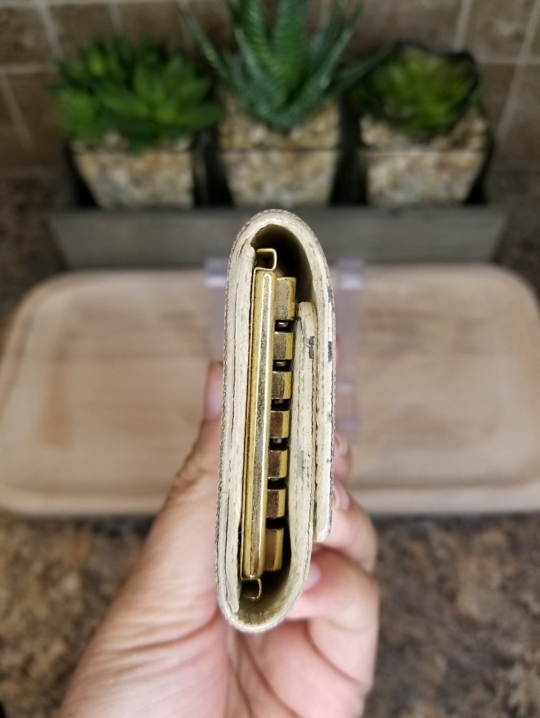 Louis Vuitton Damier Azur Multicles 6 Key Holder