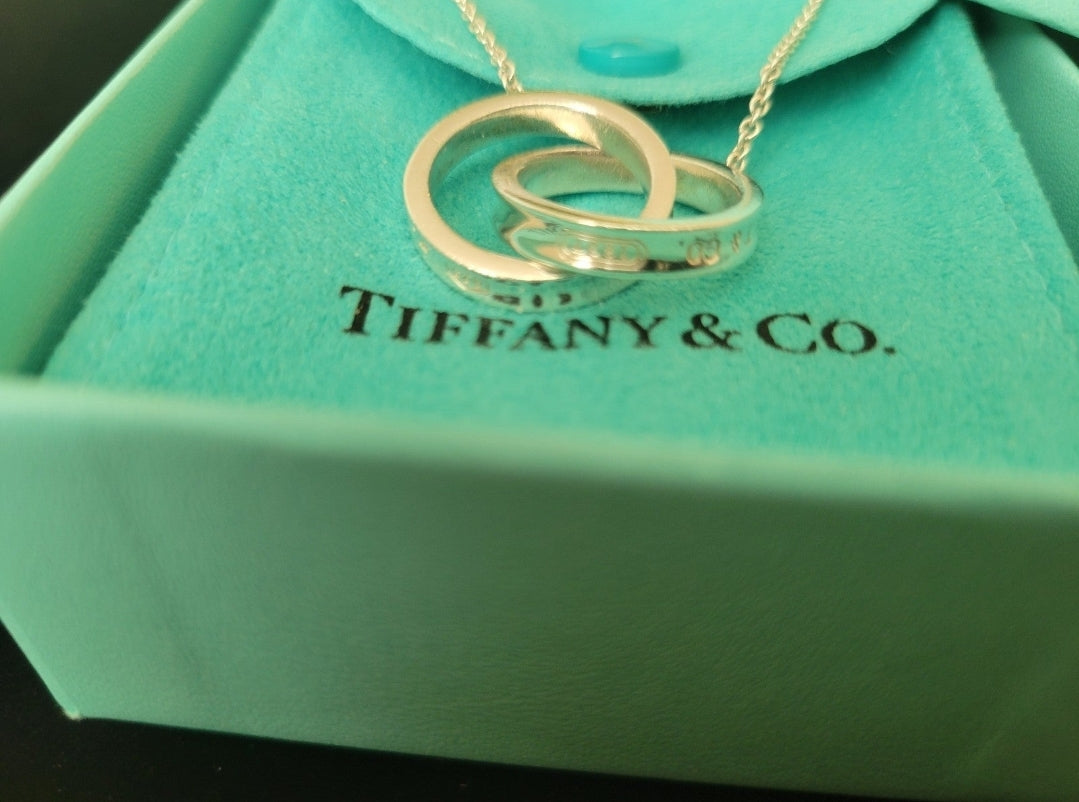 Super Rare LARGE Size Tiffany & Co. 1837 Interlocking Circles