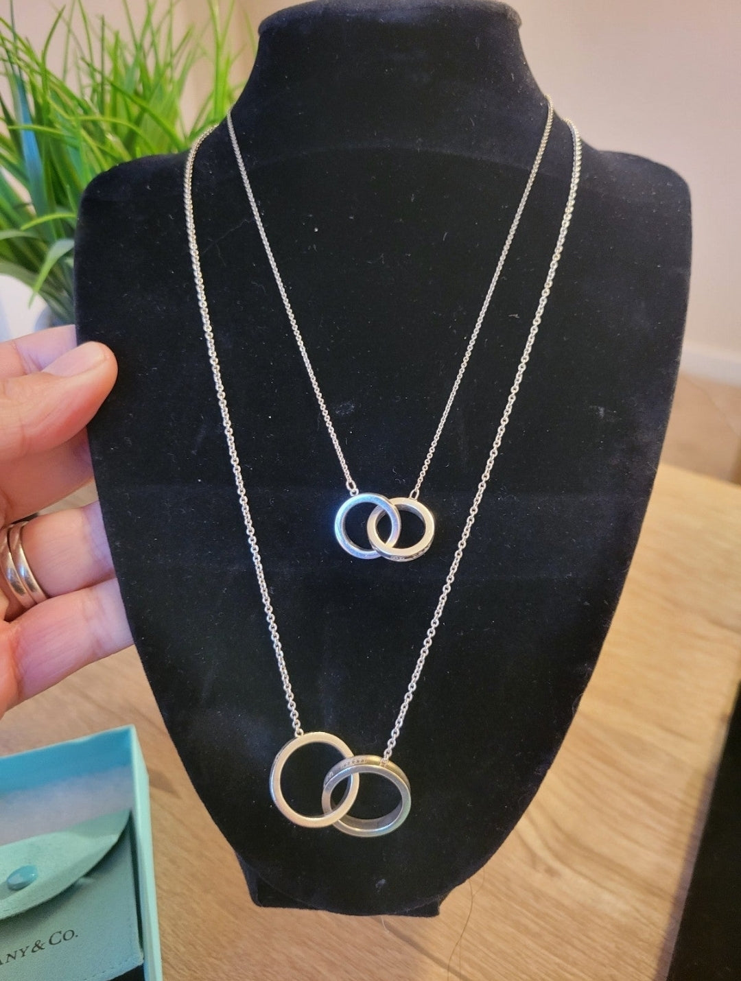 Super Rare LARGE Size Tiffany & Co. 1837 Interlocking Circles