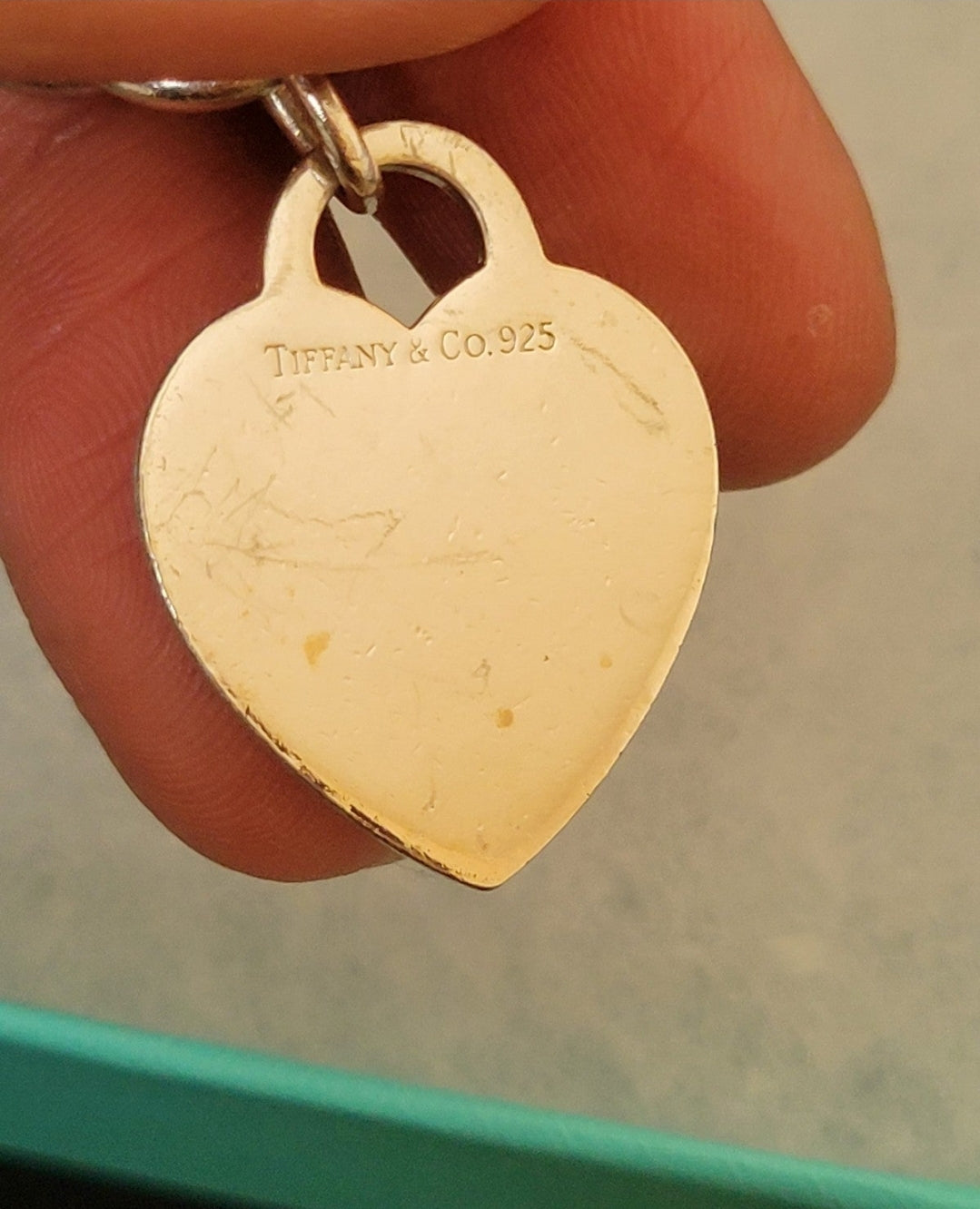 Tiffany & Co Vintage Heart Tag Charm Bracelet