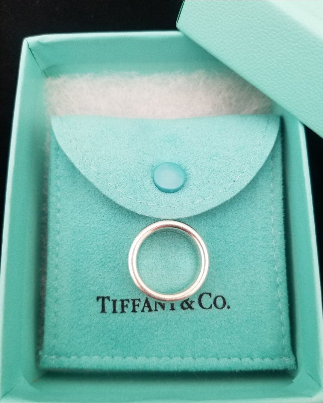 Tiffany & Co. Vintage 1837 Concave Ring