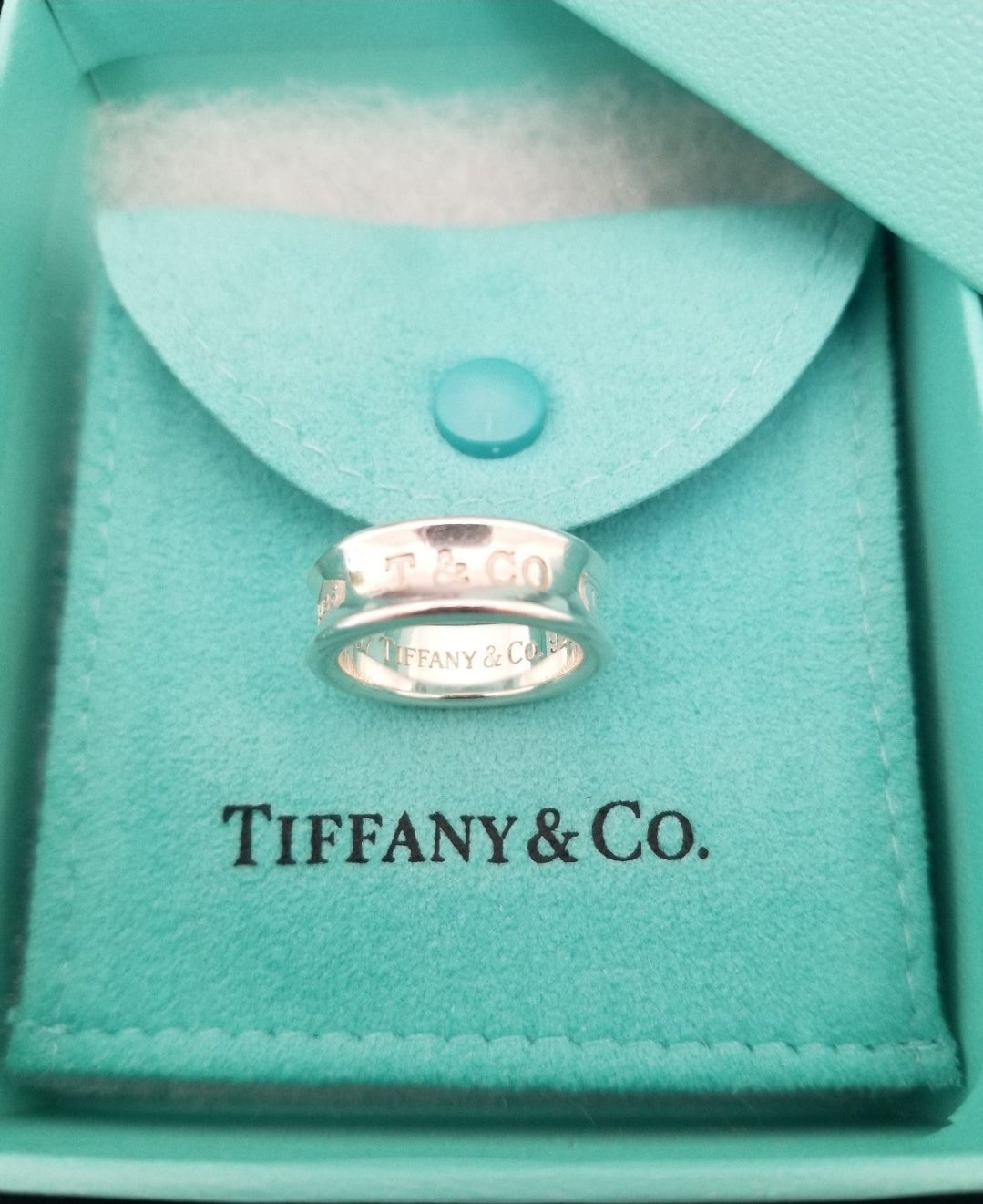 Tiffany & Co. Vintage 1837 Concave Ring